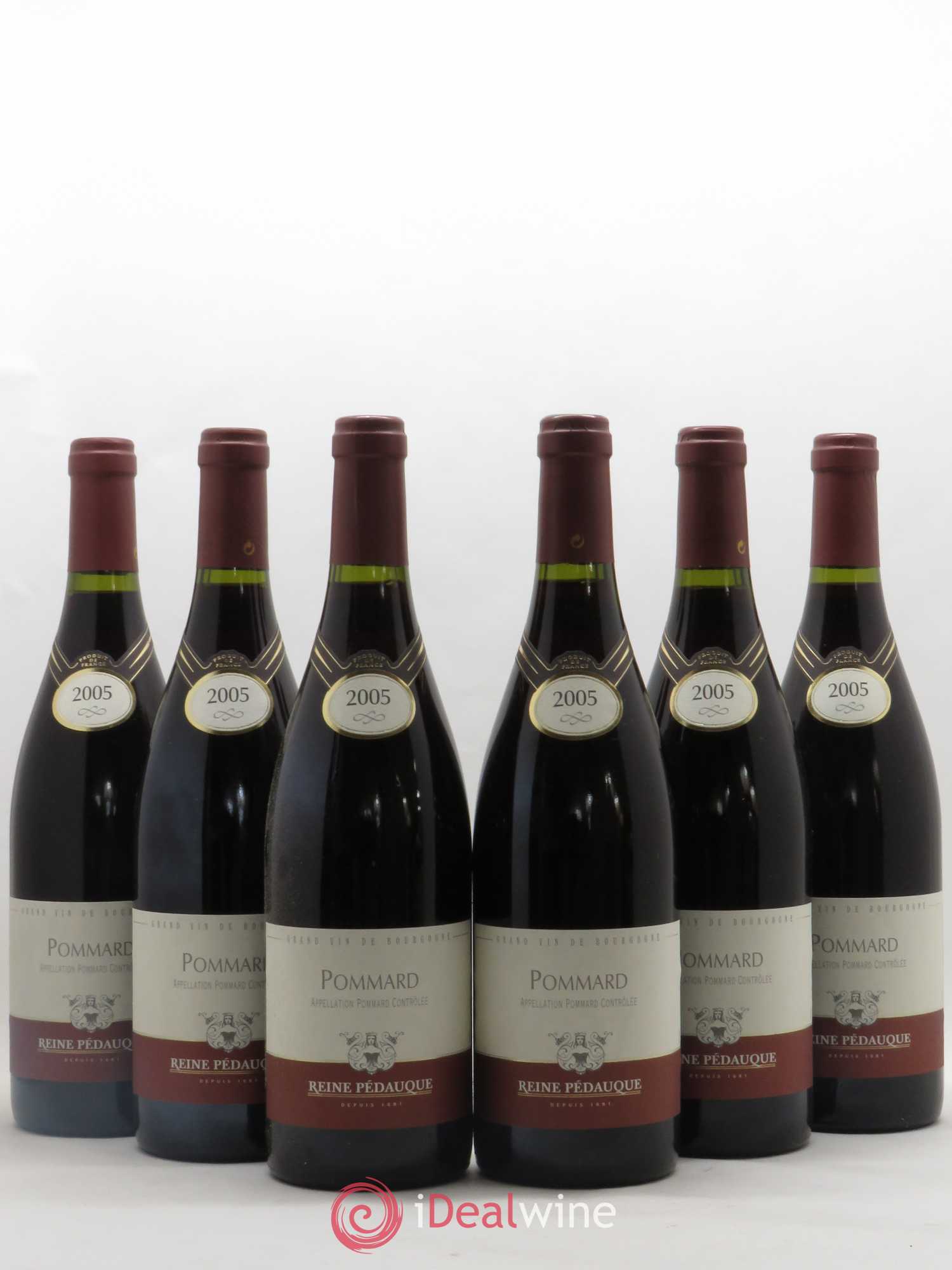 Pommard Reine Pedauque 2005 - Lot de 6 bouteilles - 0