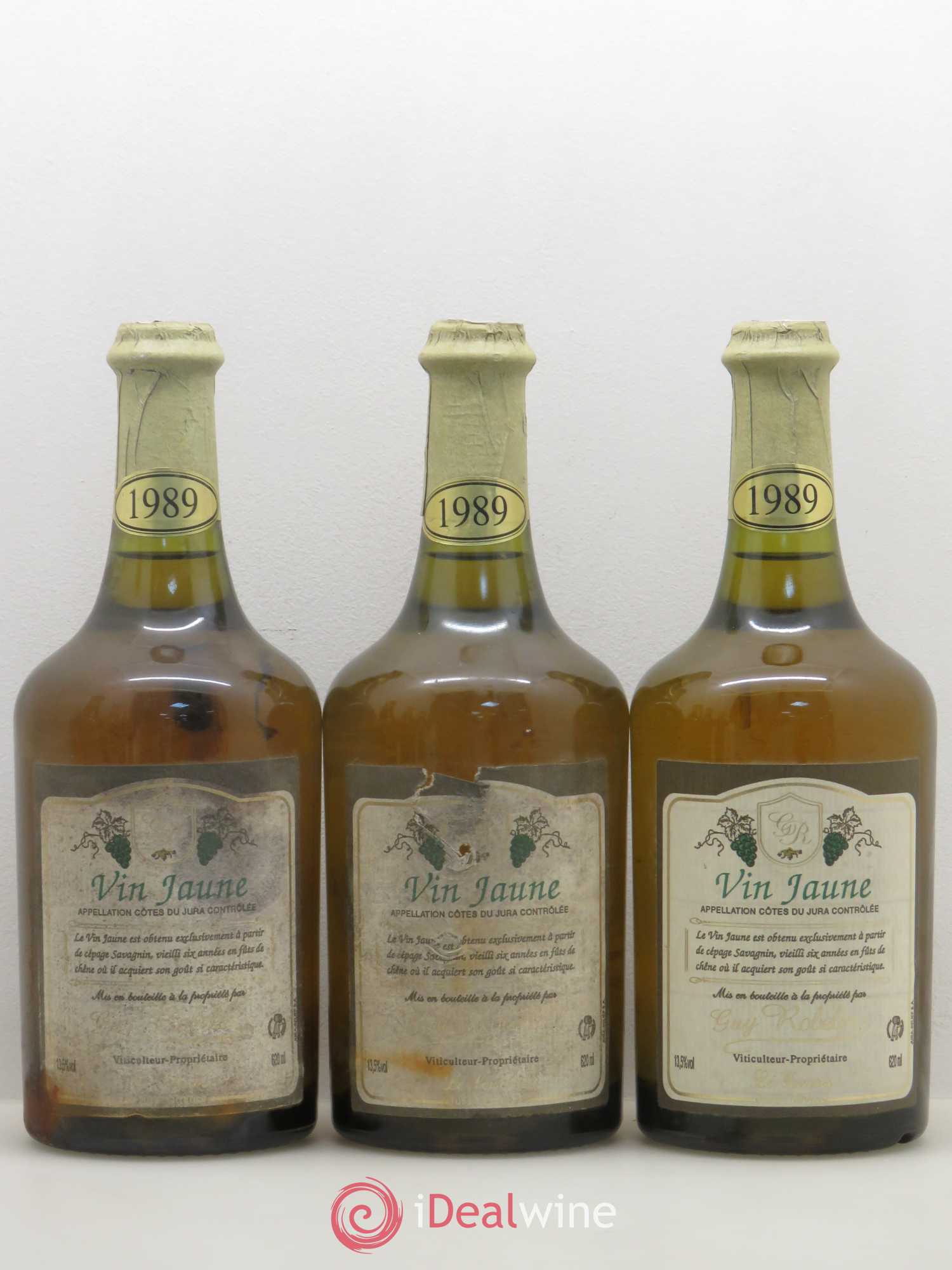 Arbois Vin Jaune Guy Roblin 1989 - Lot de 6 bouteilles - 2