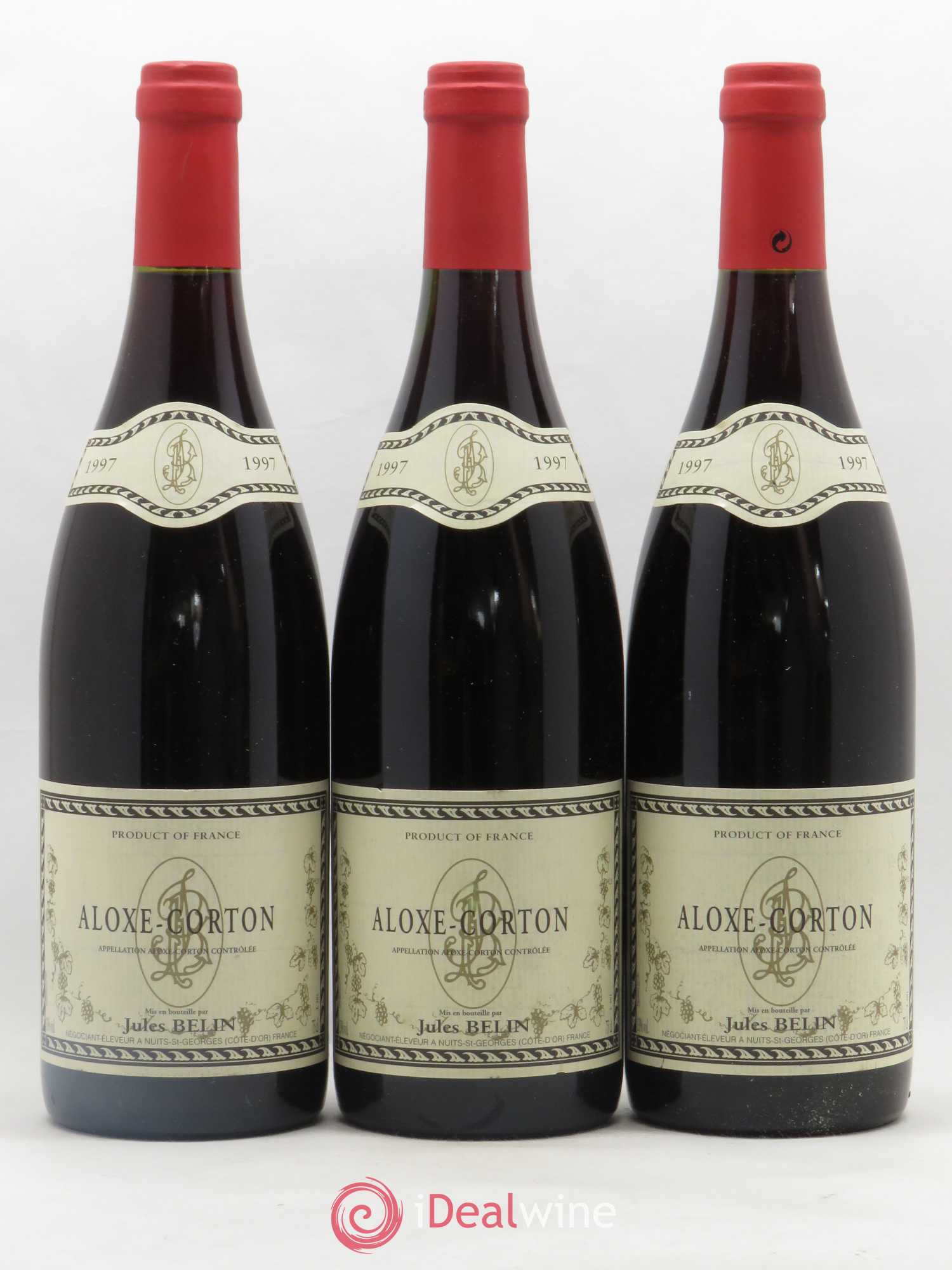 Aloxe-Corton Jules Belin 1997 - Posten von 3 Flaschen - 0