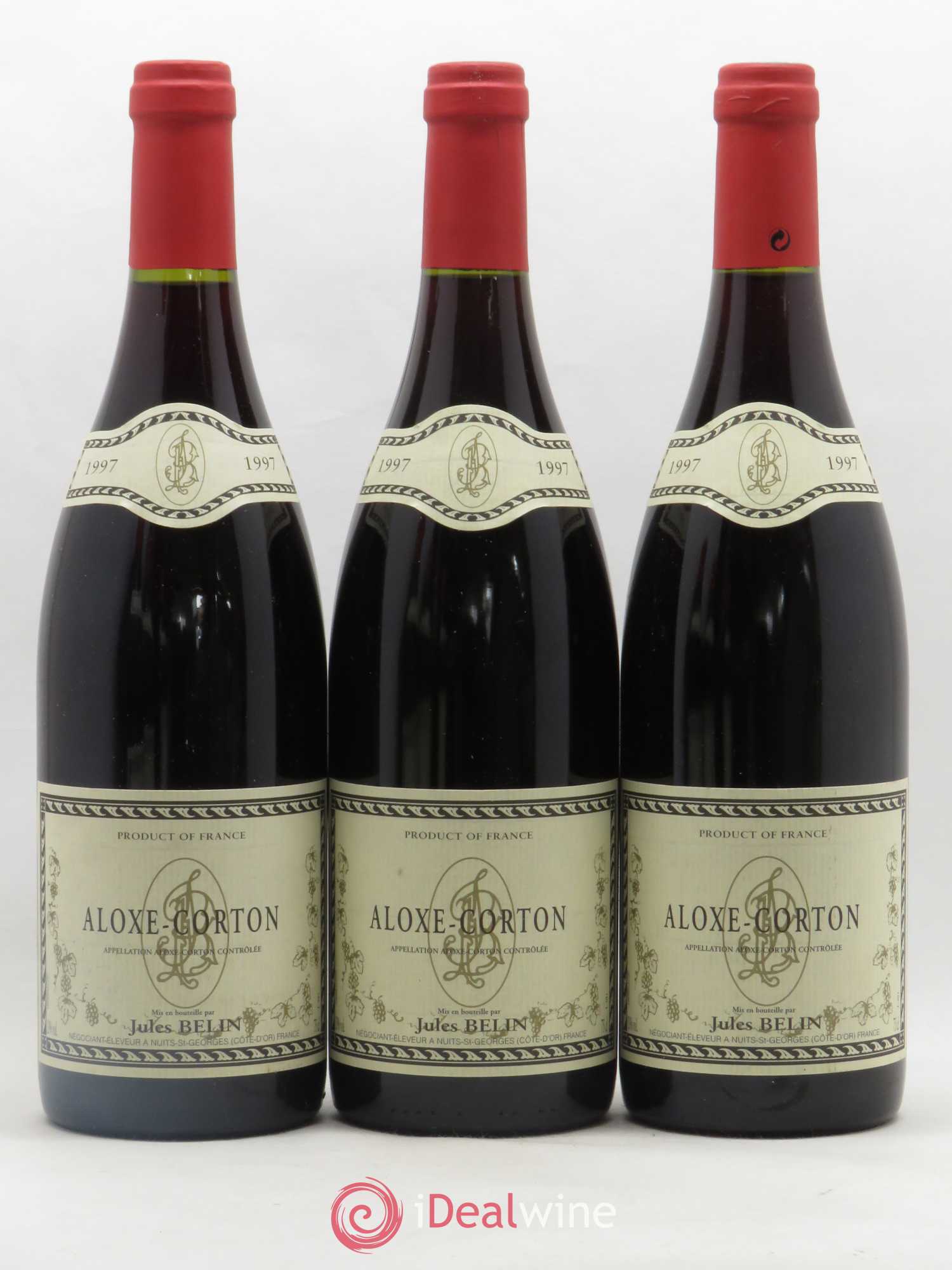 Aloxe-Corton Jules Belin 1997 - Posten von 3 Flaschen - 0