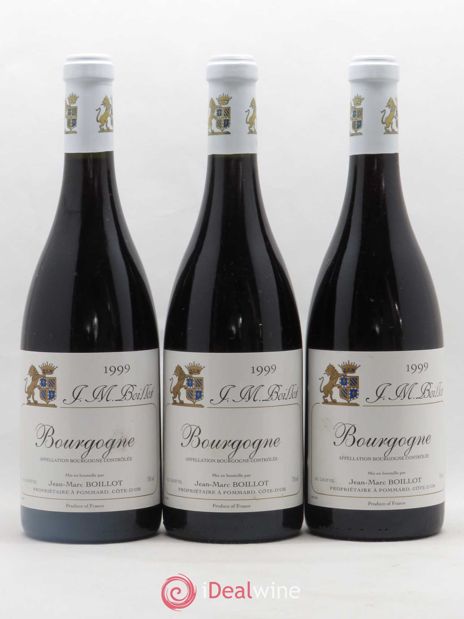 Bourgogne 1999 - Posten von 3 Flaschen - 0