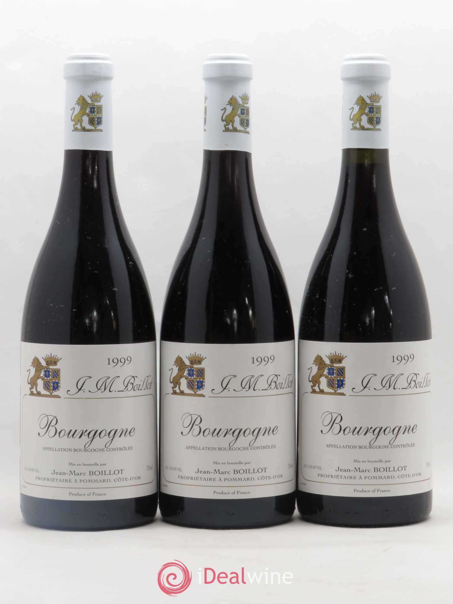 Bourgogne Jean Marc Boillot 1999 - Lot de 3 bouteilles - 0