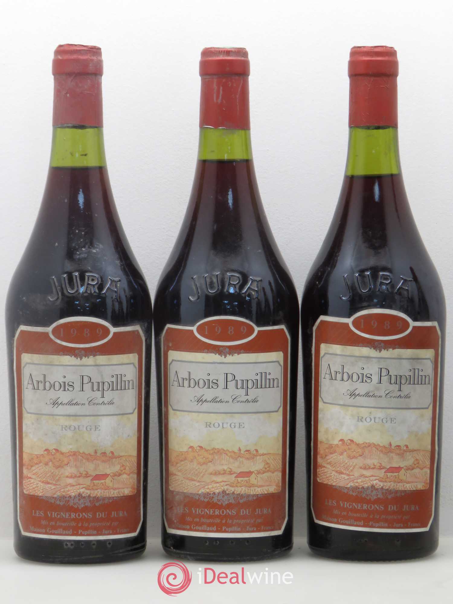 Arbois Gouillaud 1989 - Lot de 6 bouteilles - 1