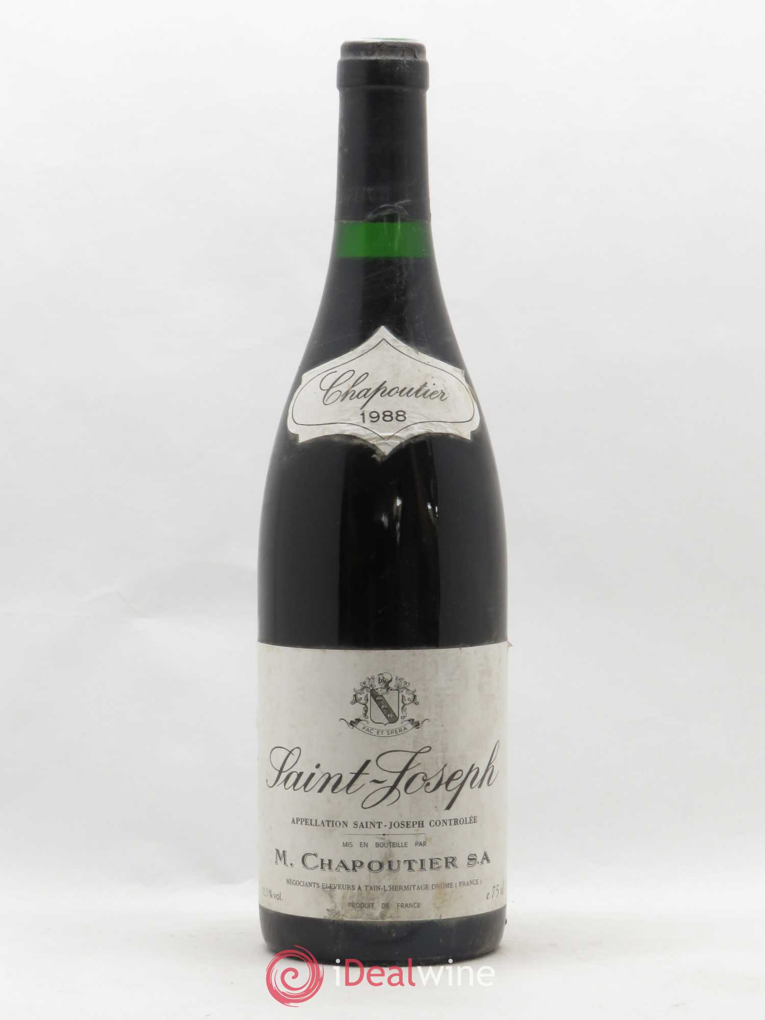 Saint-Joseph Chapoutier 1988 - Lot de 1 bouteille - 0