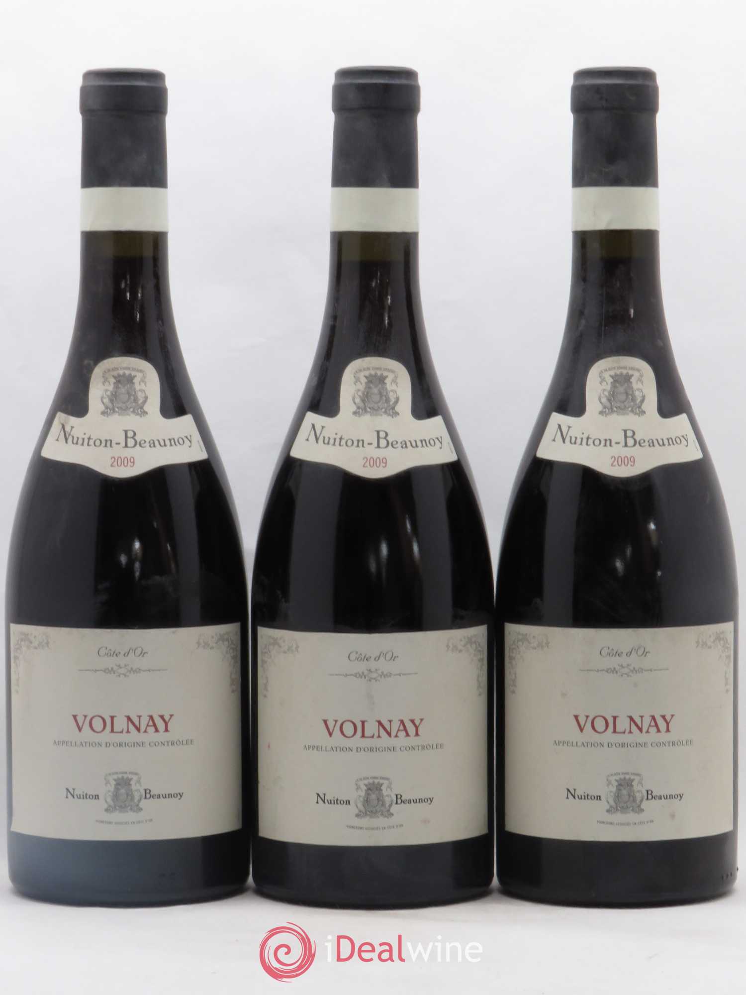 Volnay Nuiton Beaunoy 2009 - Lot de 3 bouteilles - 0