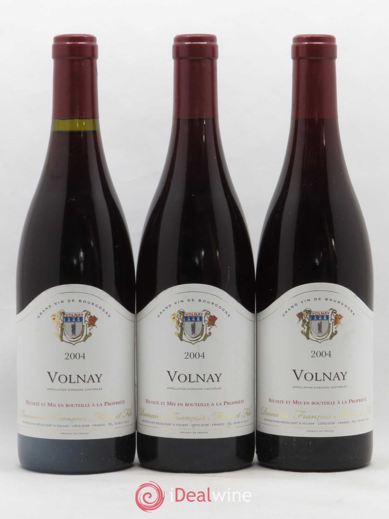 Volnay Francois Mure 2004 - Posten von 3 Flaschen - 0