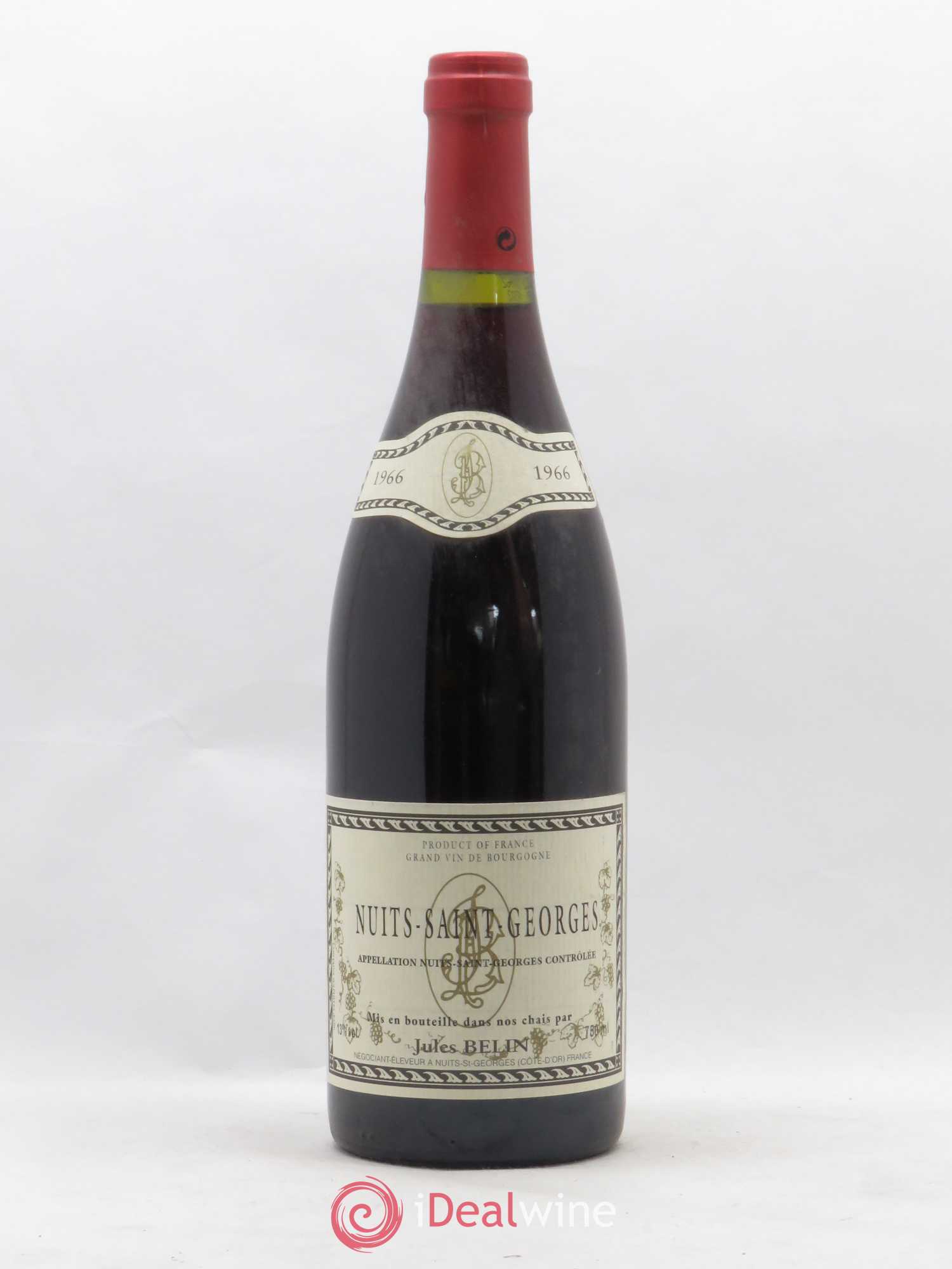 Nuits-Saint-Georges Jules Belin 1966 - Posten von 1 Flasche - 0