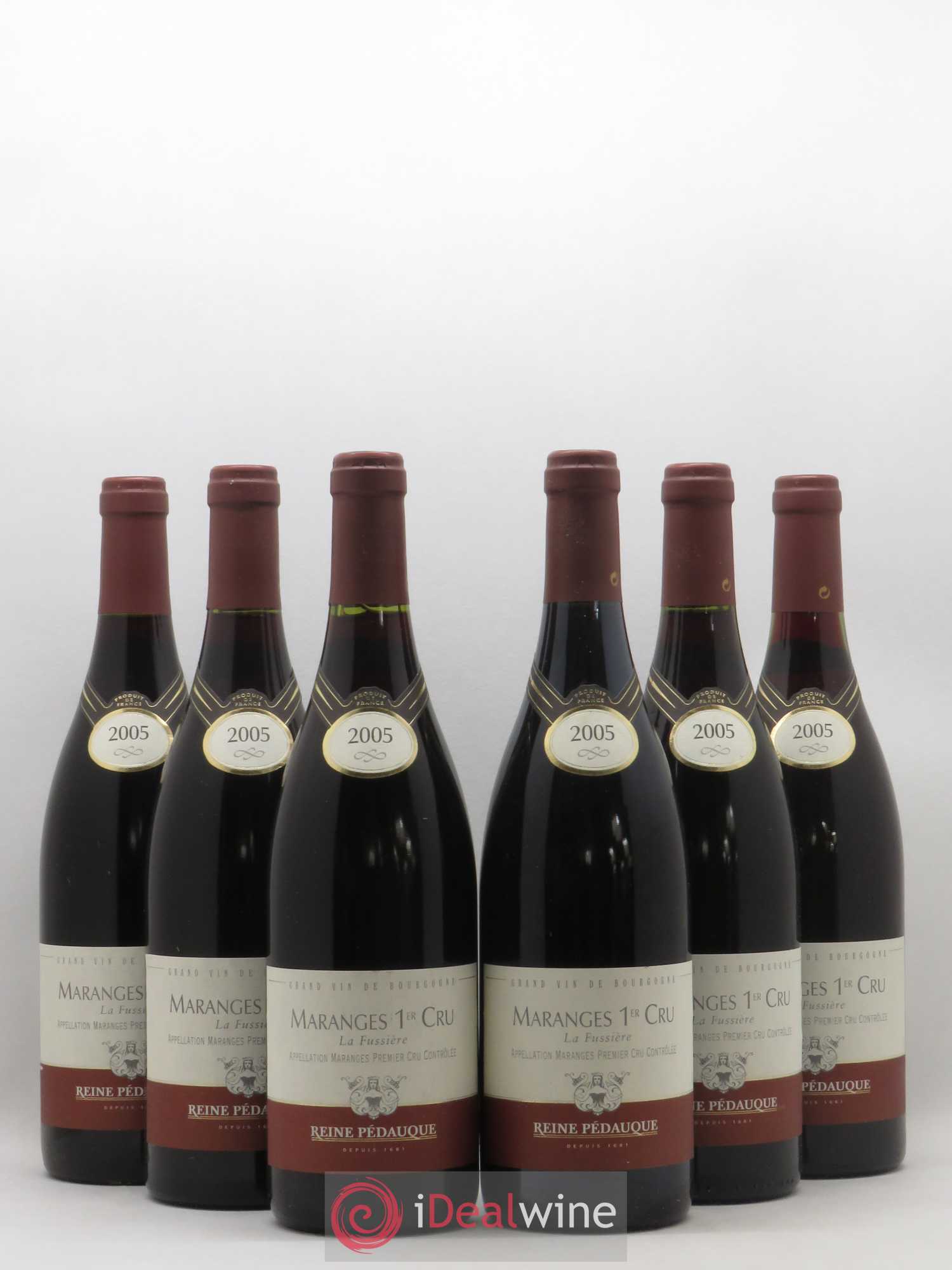 Maranges 1er Cru La Fussiere Reine Pedauque 2005 - Posten von 6 Flaschen - 0