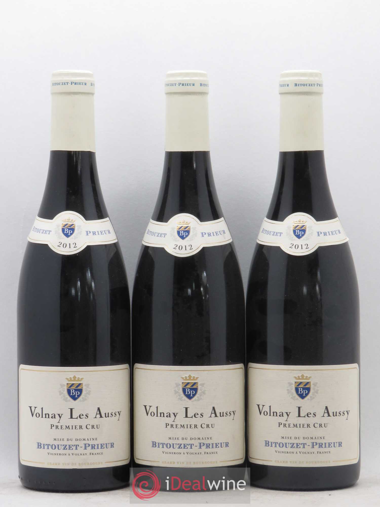 Volnay 1er Cru Les Aussy Bitouzet Prieur 2012 - Posten von 3 Flaschen - 0
