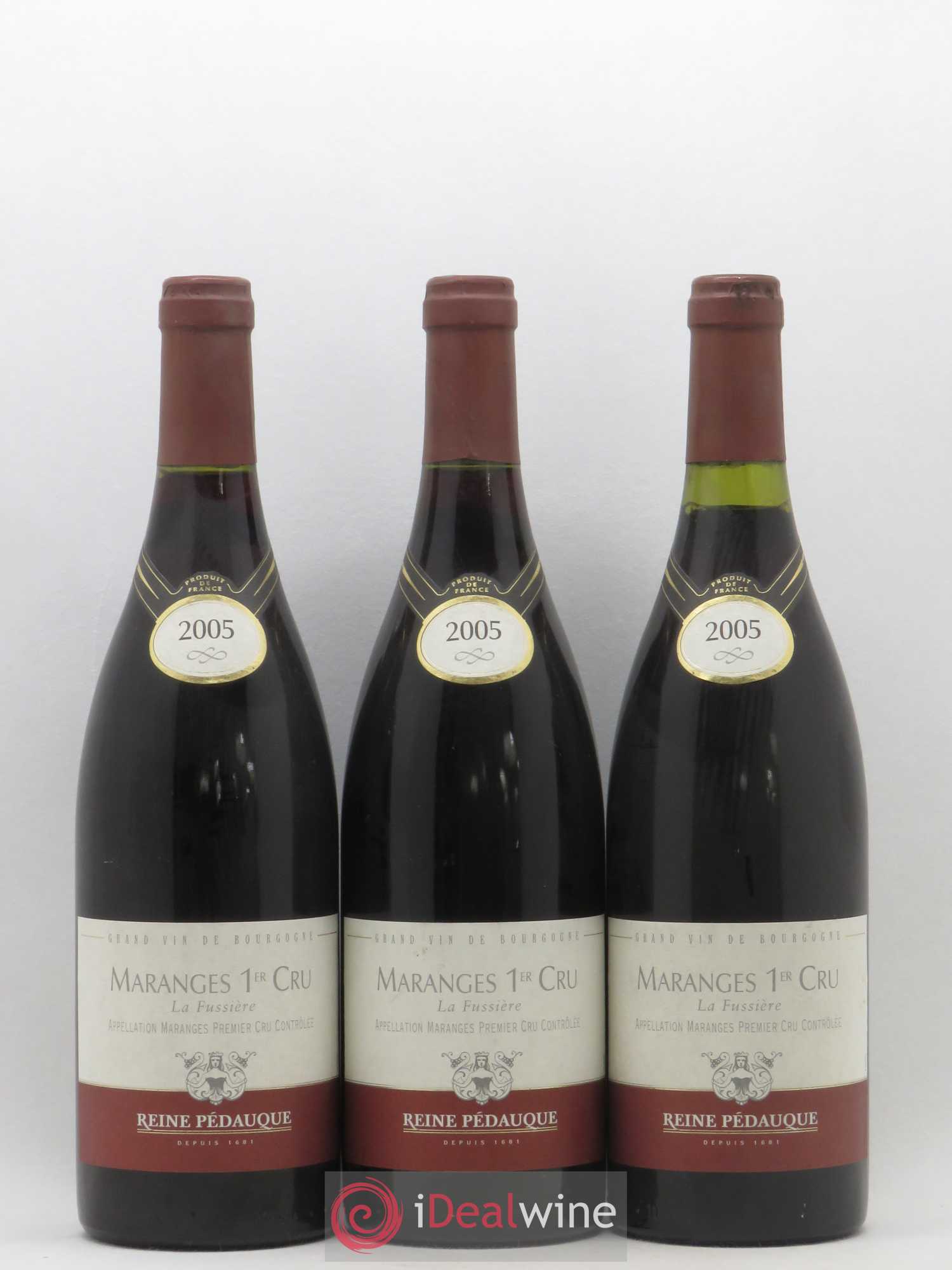 Maranges 1er Cru La Fussiere Reine Pedauque 2005 - Posten von 3 Flaschen - 0