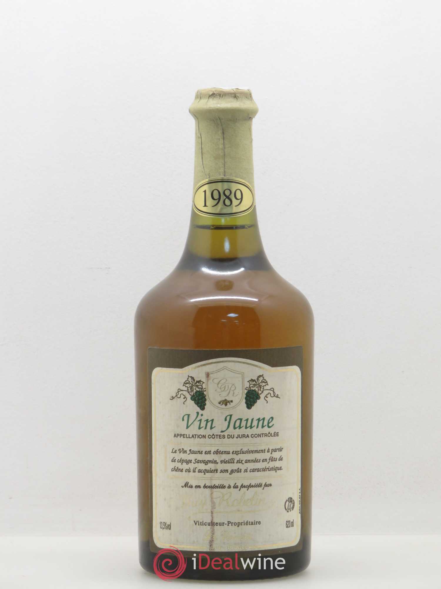 Arbois Vin Jaune Guy Roblin 1989 - Lot de 1 bouteille - 0
