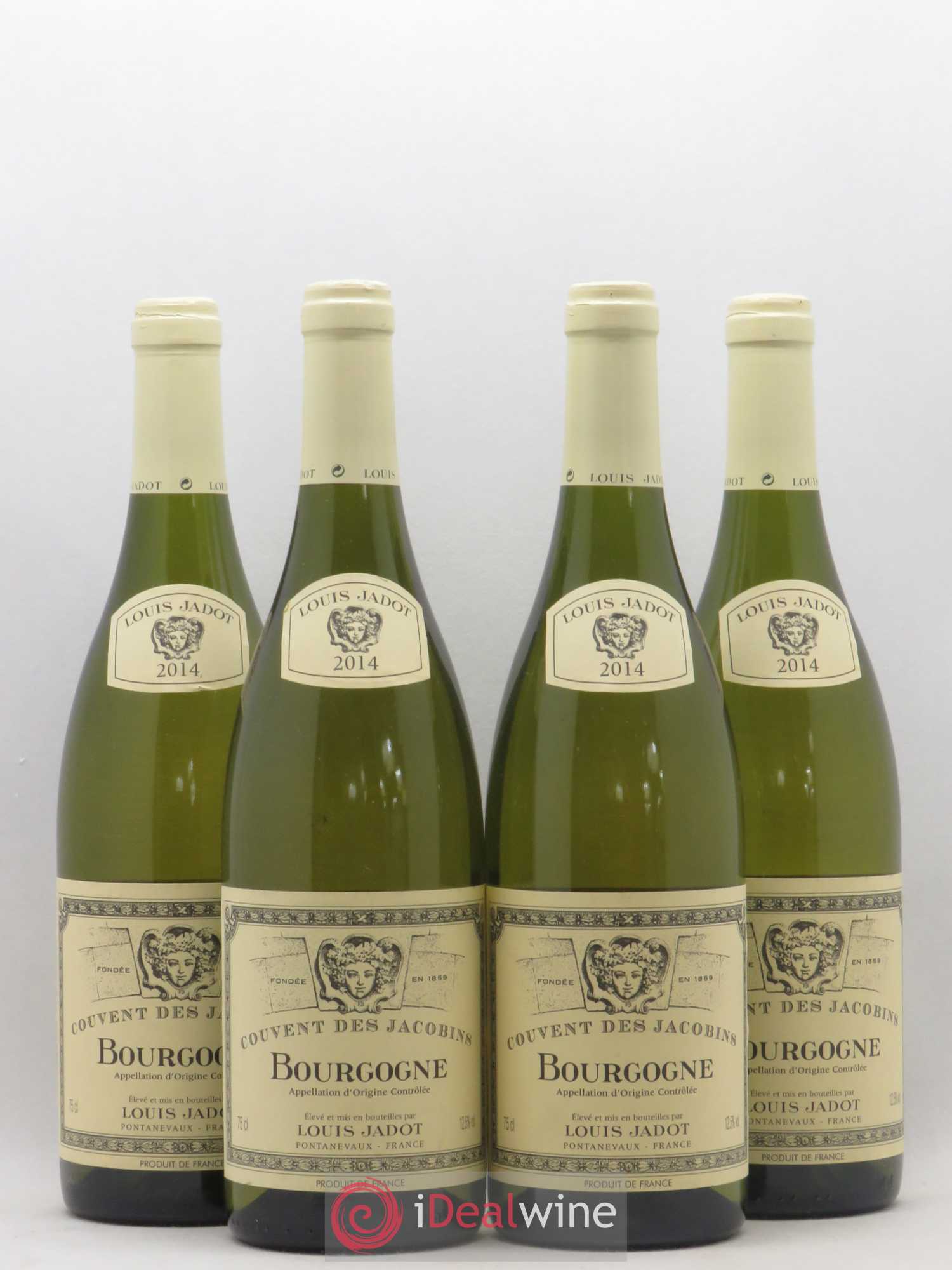 Bourgogne Couvents des Jacobins Louis Jadot (sans prix de réserve) 2014 - Posten von 4 Flaschen - 0