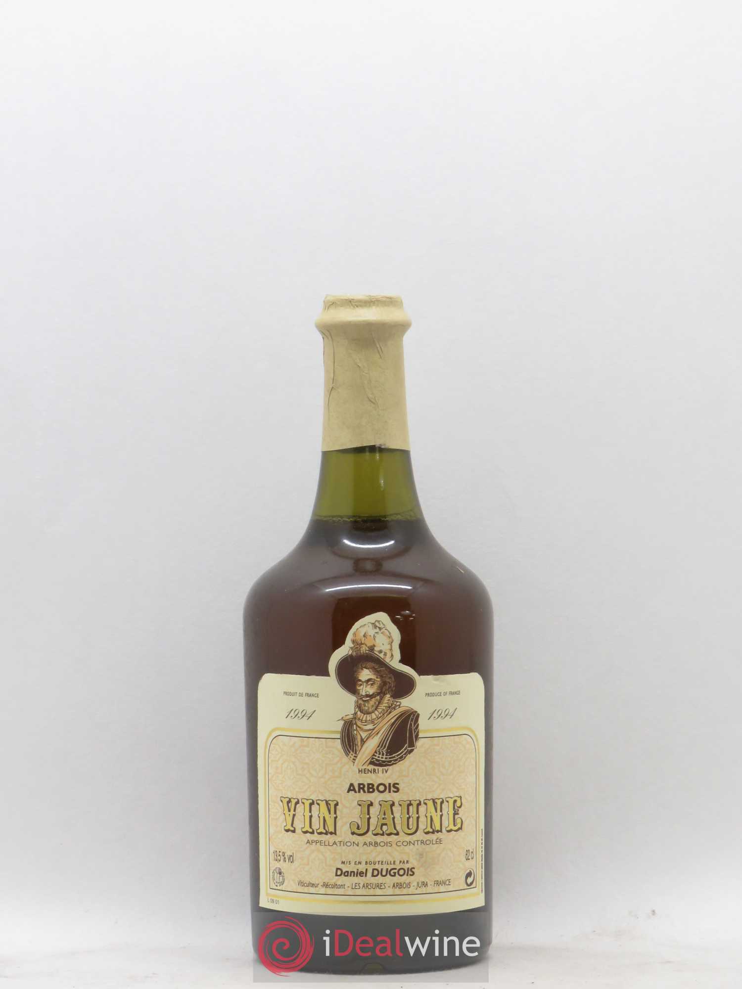 Arbois Vin Jaune Les Arsures Daniel Dugois 1994 - Posten von 1 Flasche - 0