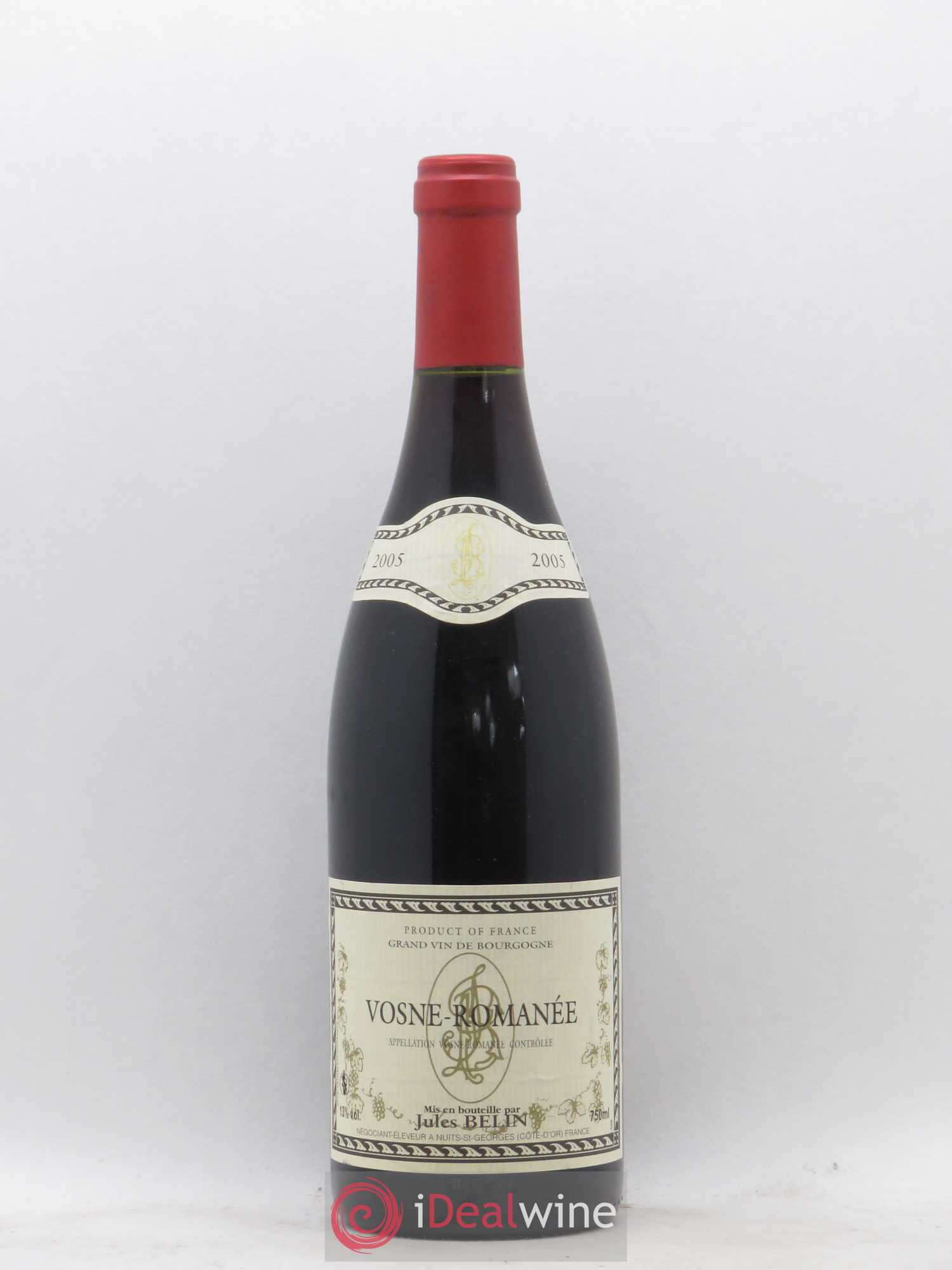 Vosne-Romanée Jules Belin 2005 - Posten von 1 Flasche - 0