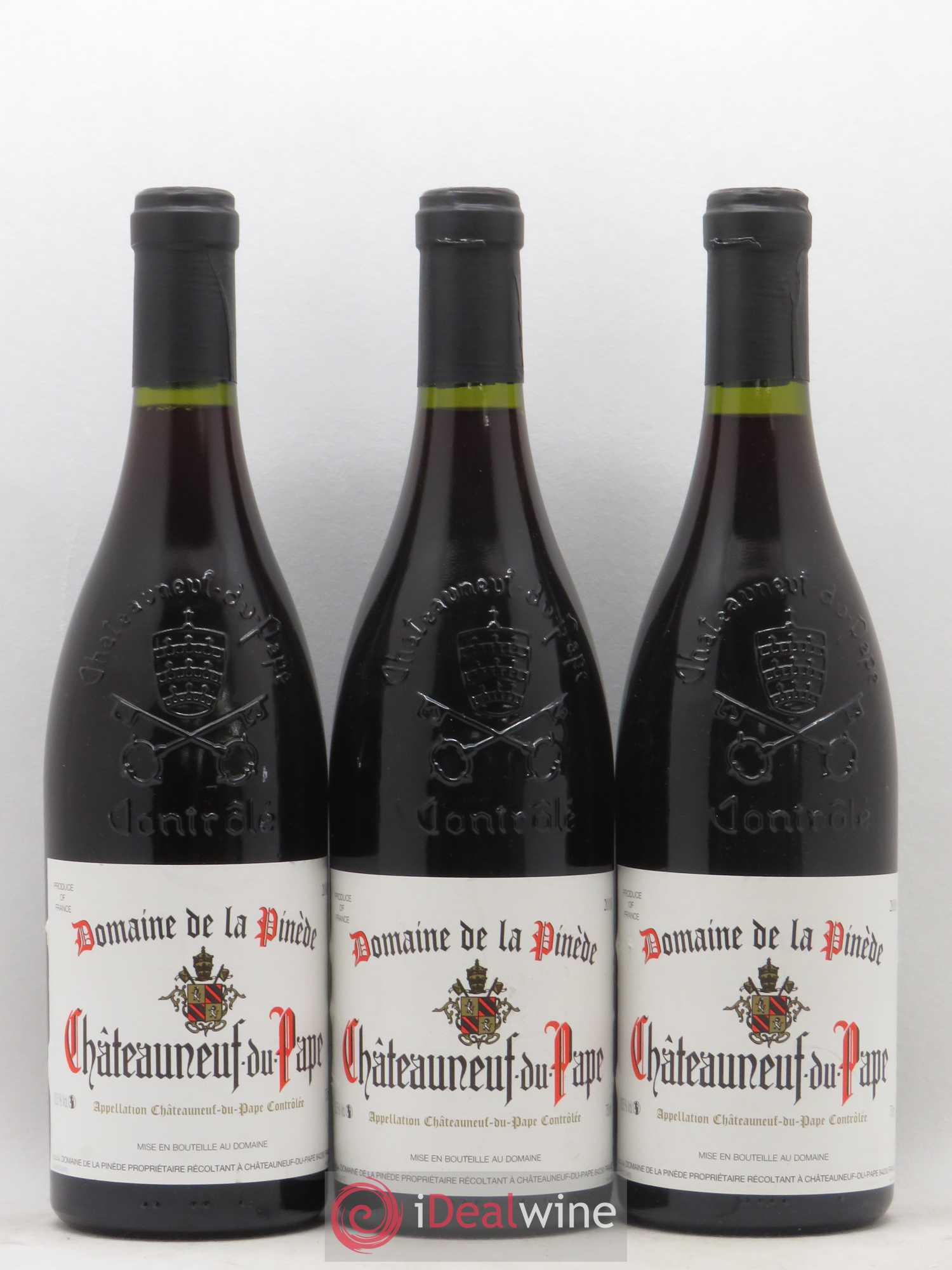 Châteauneuf-du-Pape Domaine de La Pinede 2010 - Posten von 3 Flaschen - 0