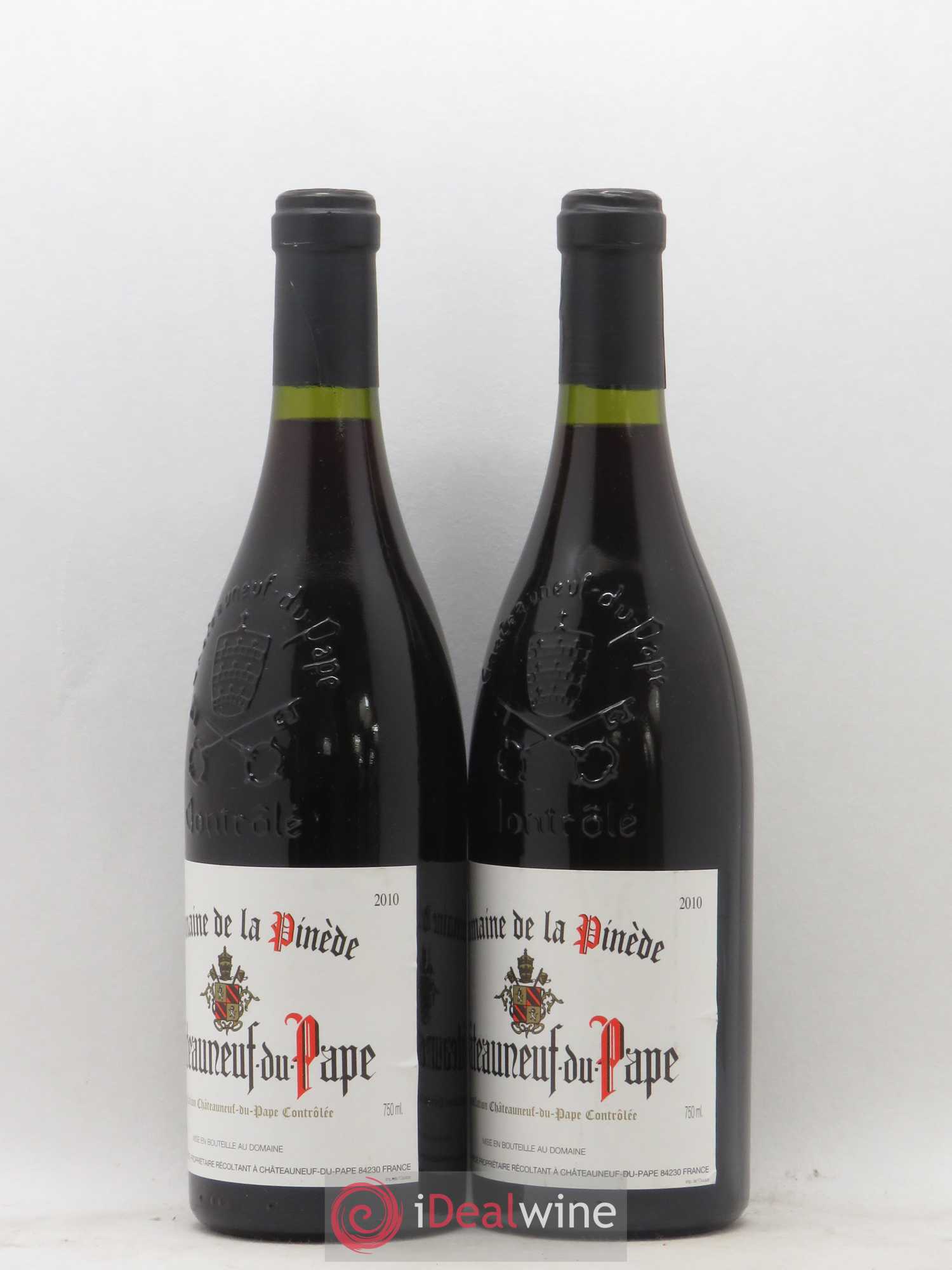 Châteauneuf-du-Pape Domaine de La Pinede 2010 - Posten von 2 Flaschen - 1