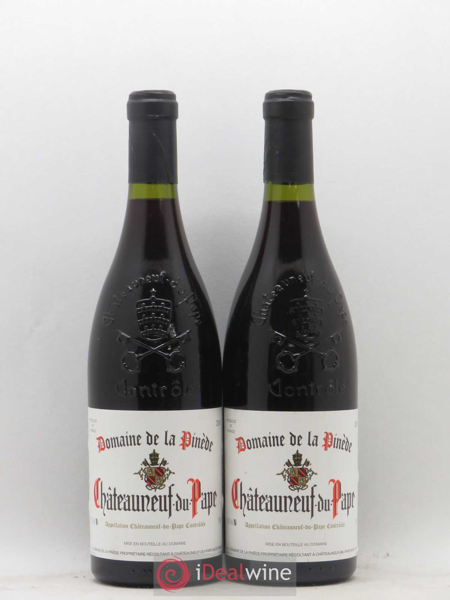 Châteauneuf-du-Pape Domaine de La Pinede 2010 - Posten von 2 Flaschen - 0