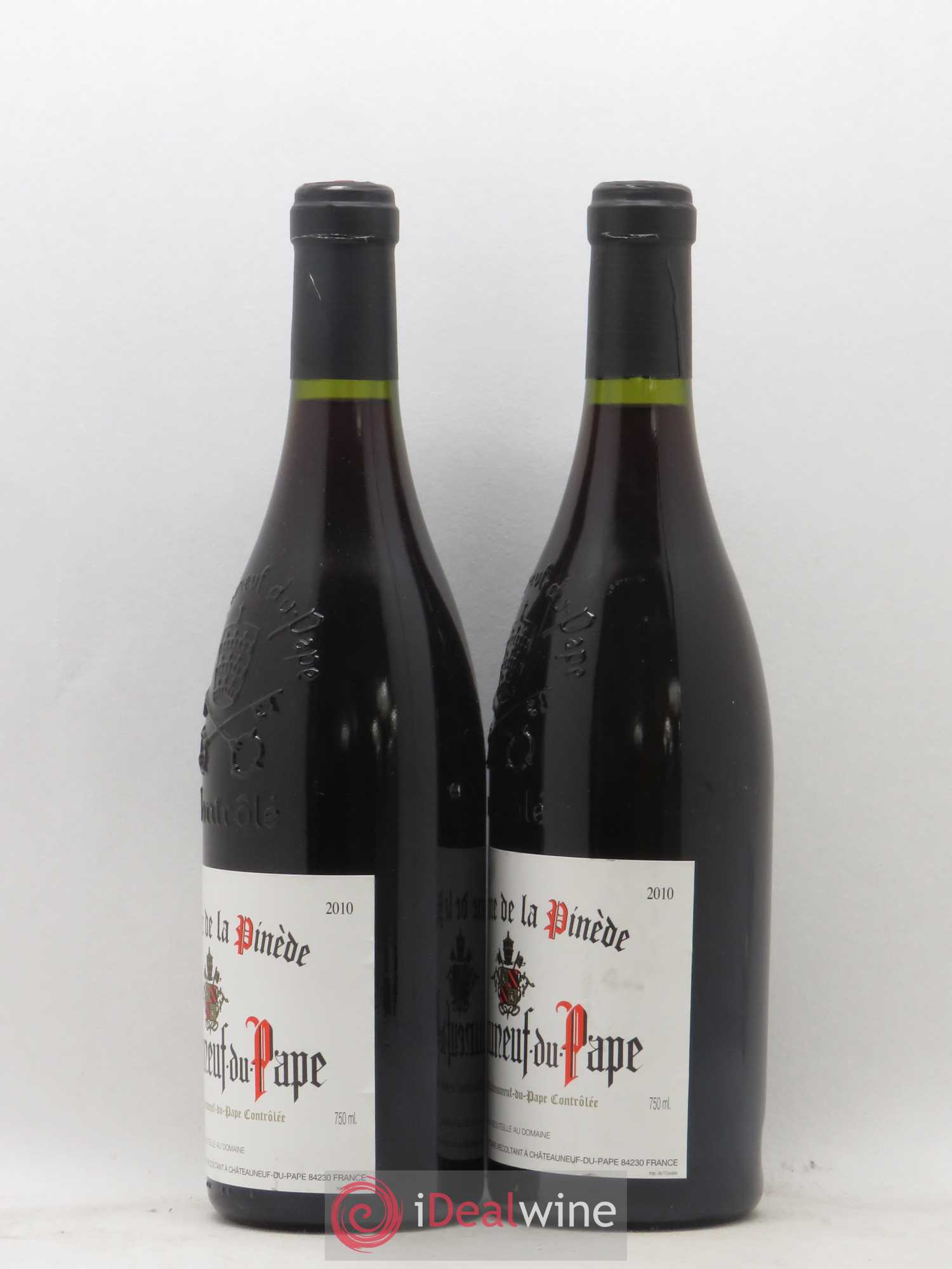 Châteauneuf-du-Pape Domaine de La Pinede 2010 - Posten von 2 Flaschen - 1