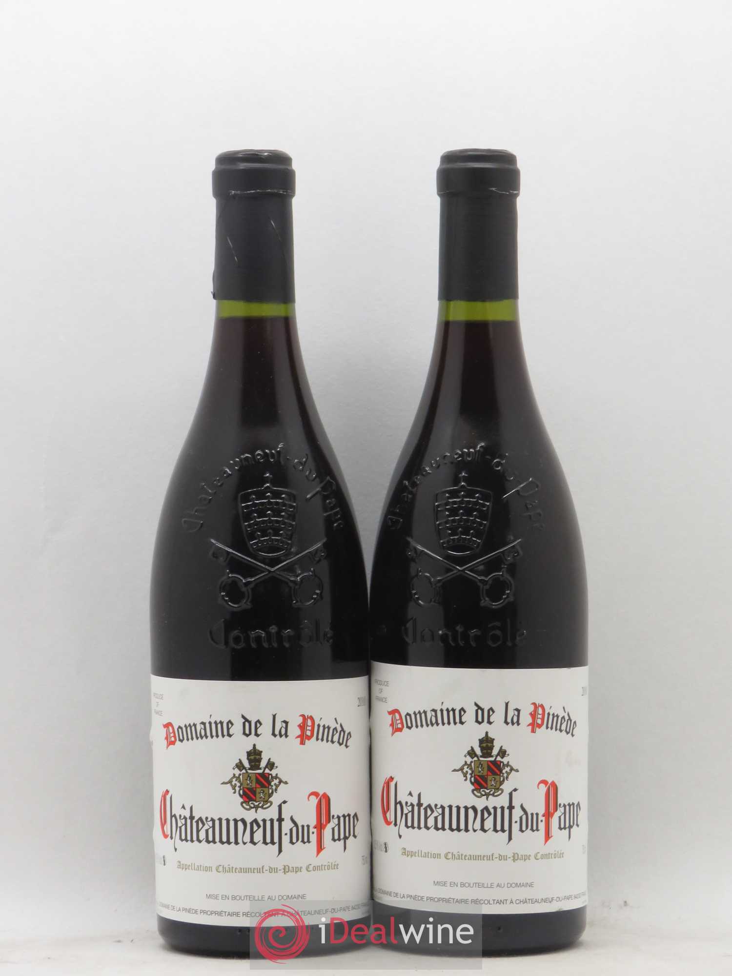 Châteauneuf-du-Pape Domaine de La Pinede 2010 - Posten von 2 Flaschen - 0