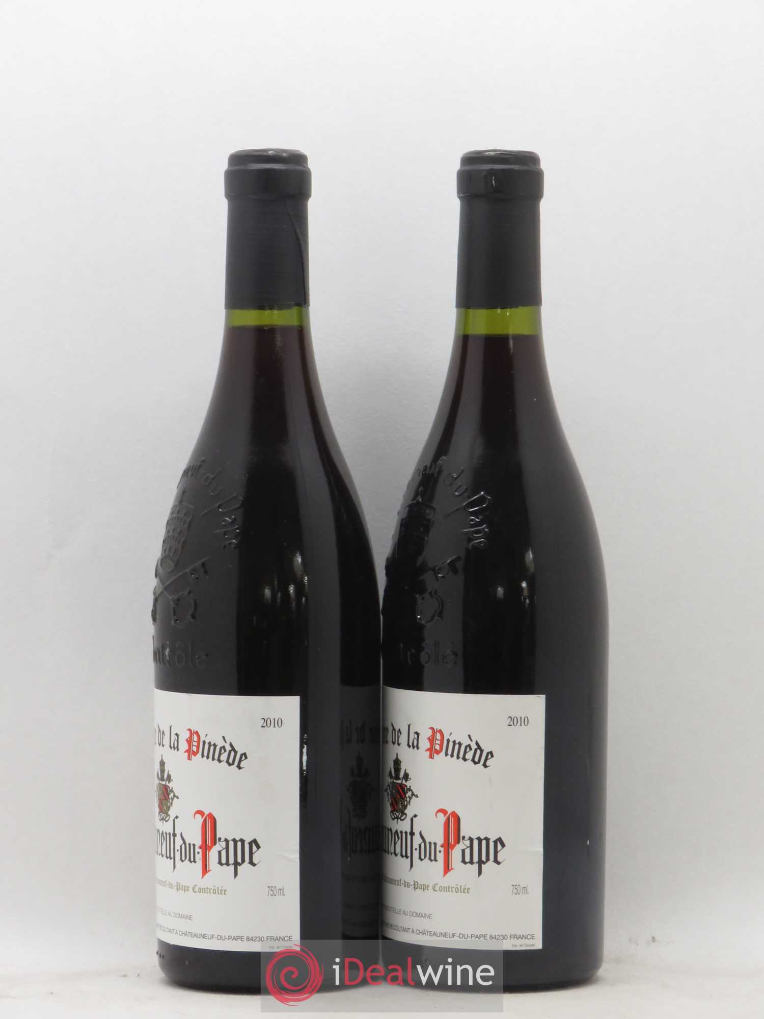 Châteauneuf-du-Pape Domaine de La Pinede 2010 - Posten von 2 Flaschen - 1