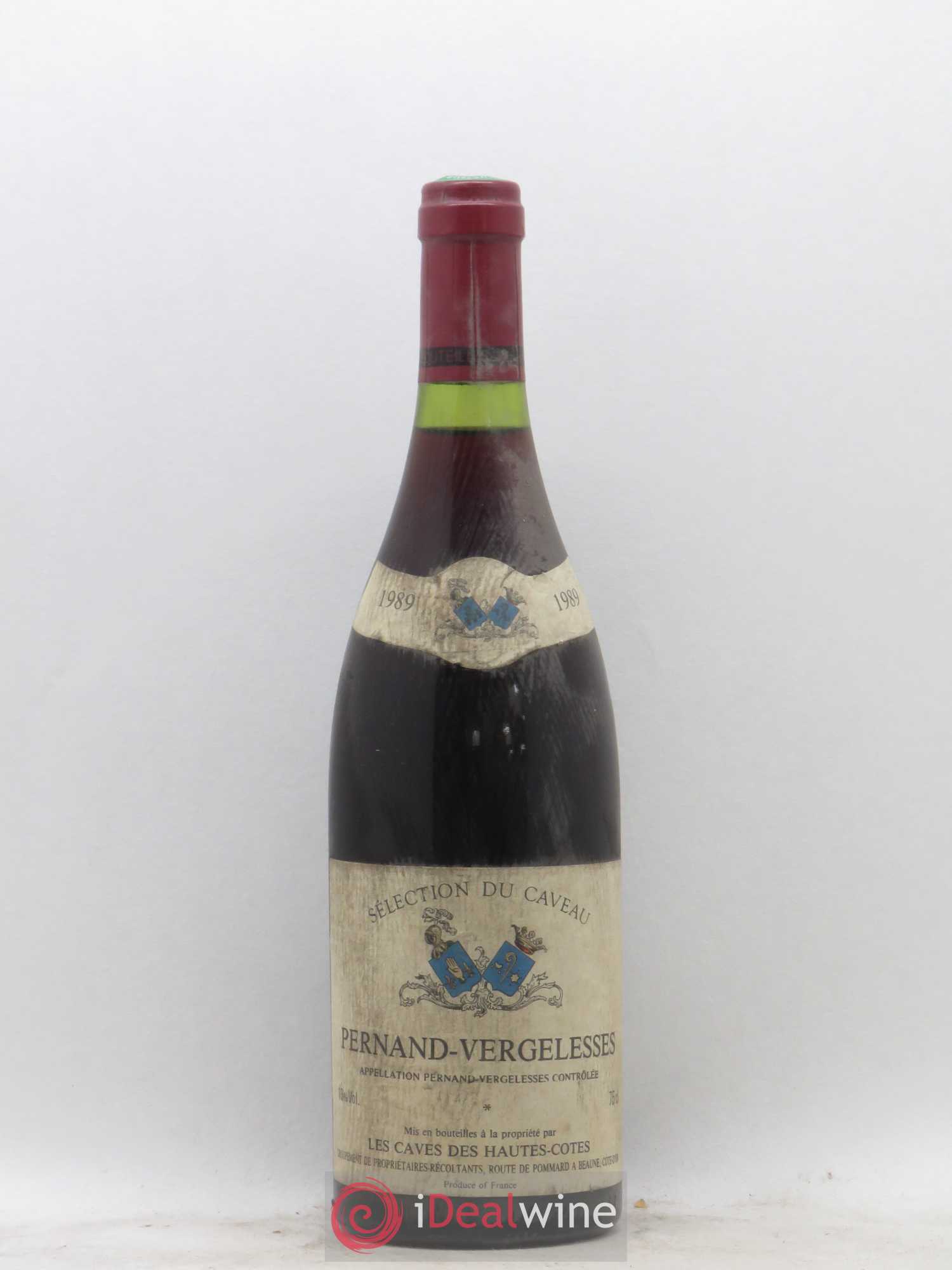 Pernand-Vergelesses Les Caves de Hautes Cotes Sélection Du Caveau 1989 - Posten von 1 Flasche - 0