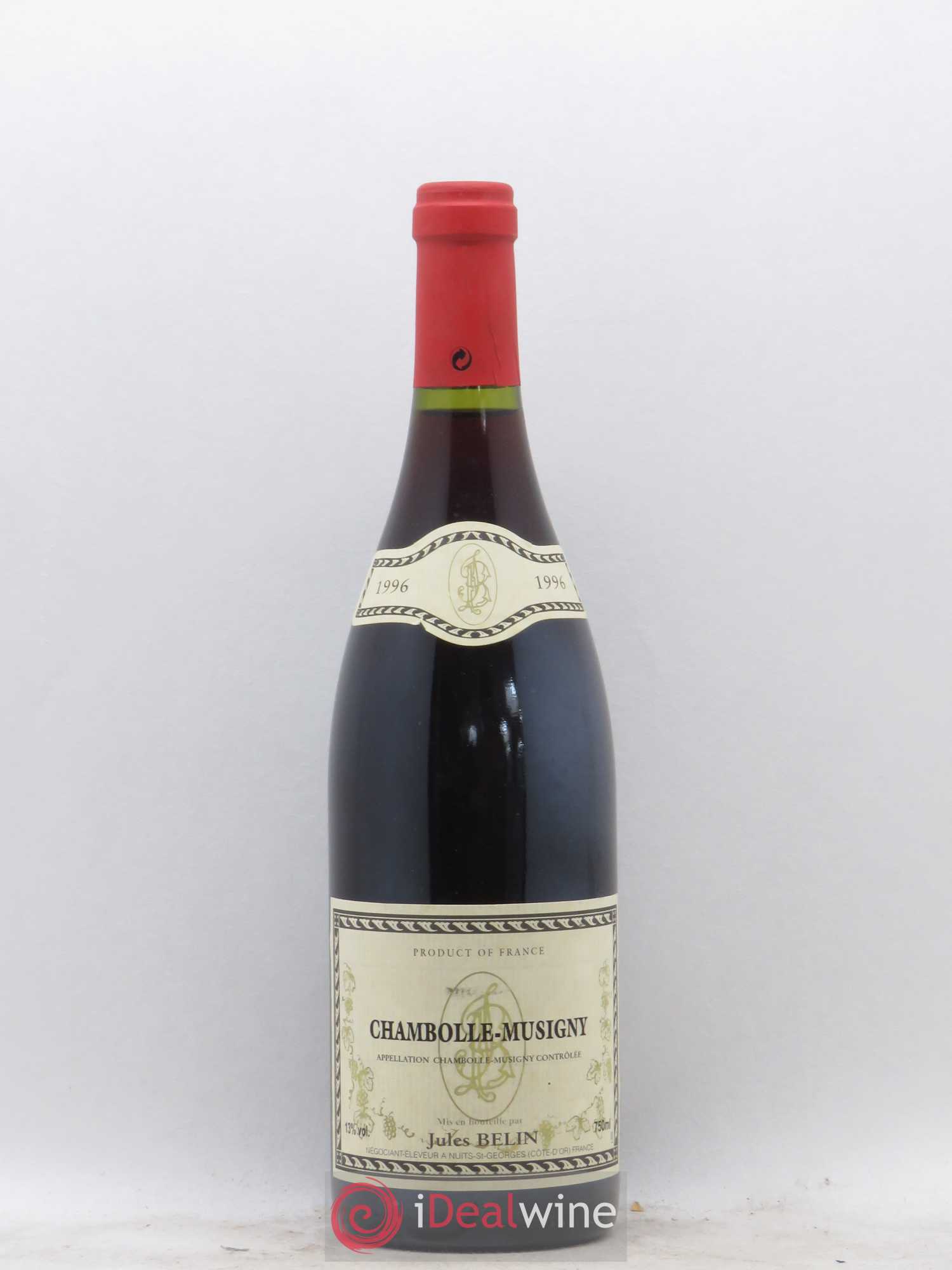 Chambolle-Musigny Jules Belin 1996 - Posten von 1 Flasche - 0