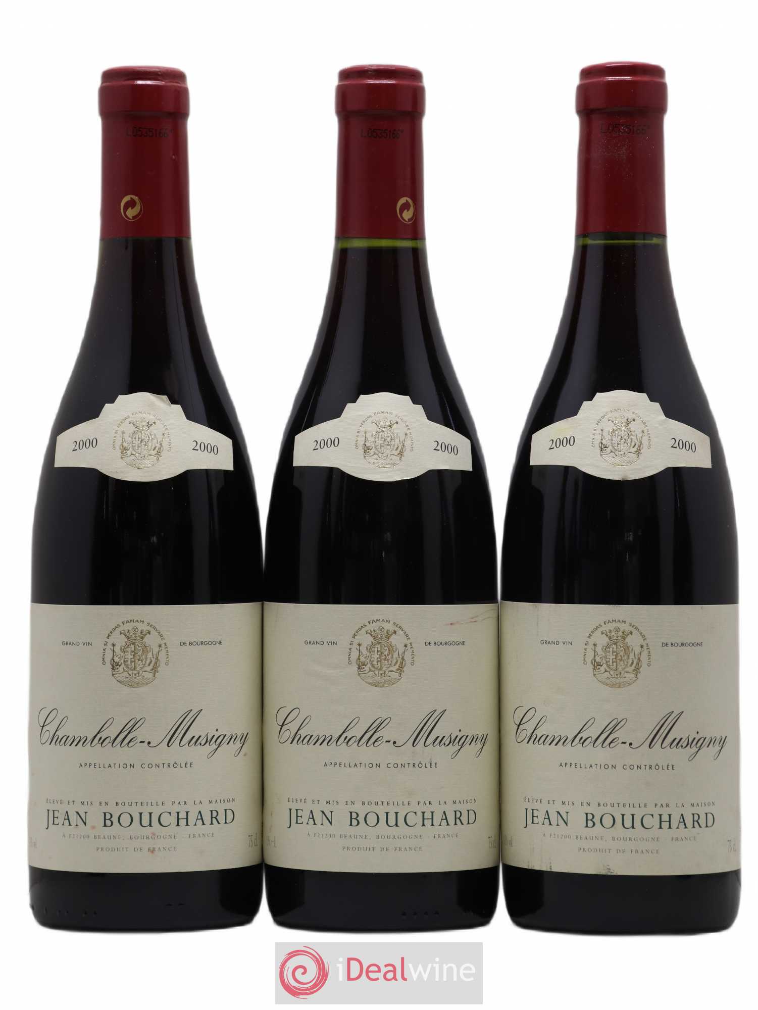 Chambolle-Musigny Jean Bouchard 2000 - Lot de 6 bouteilles - 2