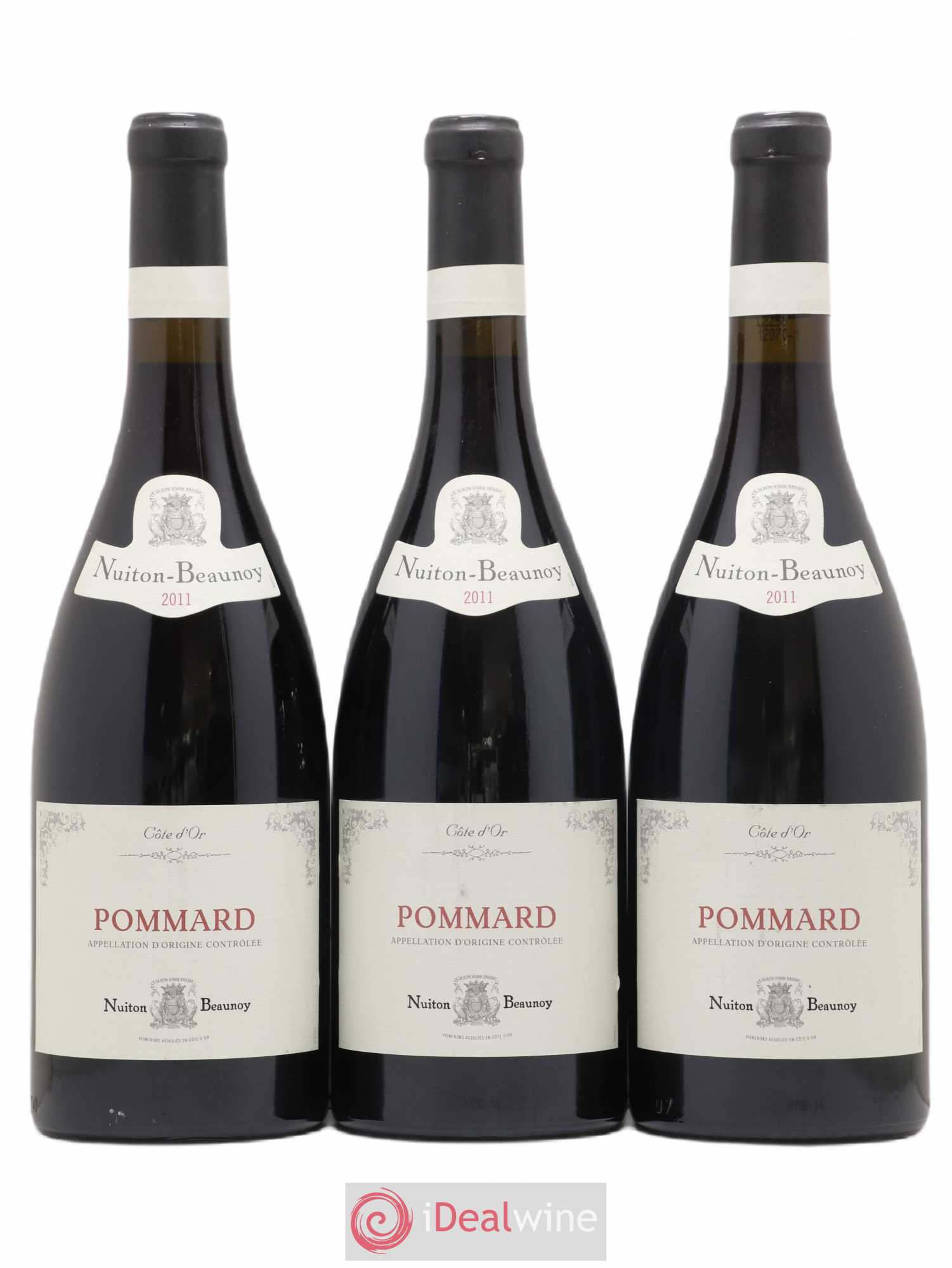 Pommard Nuiton-Beaunoy 2011 - Lot de 3 bouteilles - 0