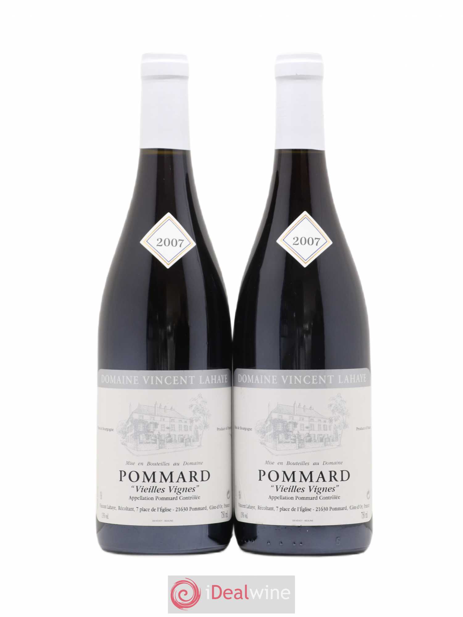Pommard Vieilles vignes Vincent Lahaye 2007 - Posten von 2 Flaschen - 0