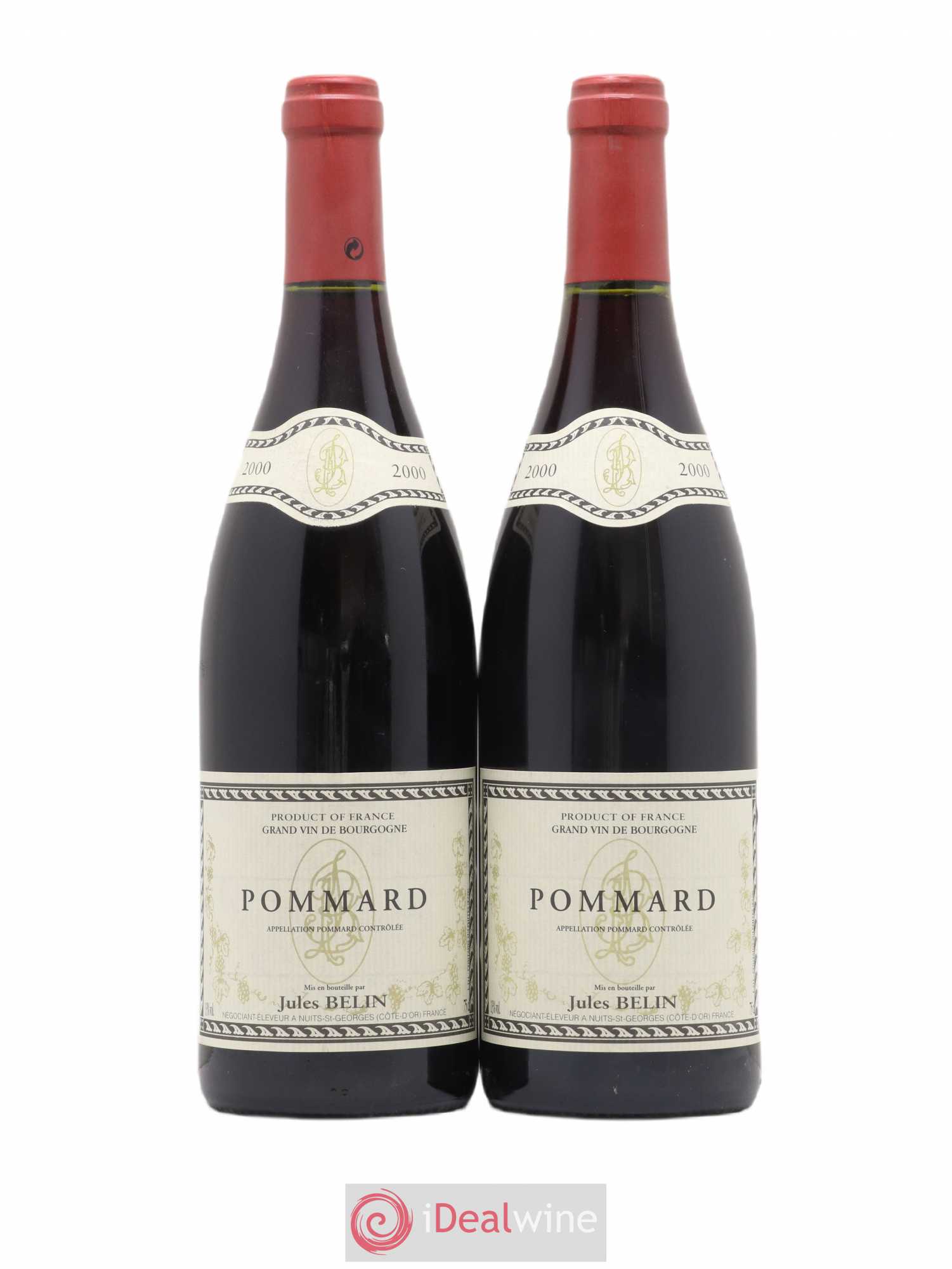 Pommard Jules Belin 2000 - Posten von 2 Flaschen - 0
