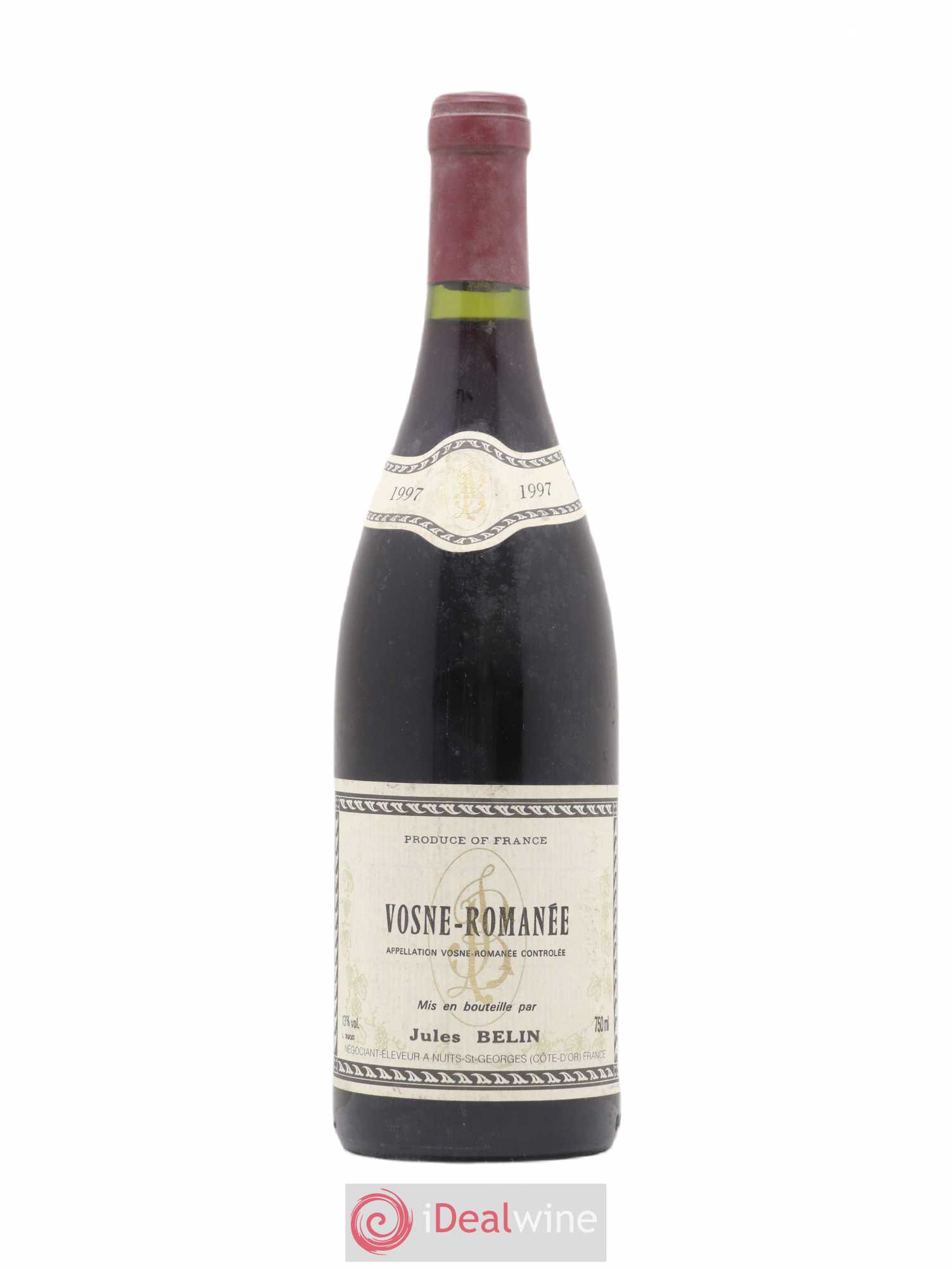 Vosne-Romanée Jules Belin 1997 - Lot de 1 bouteille - 0