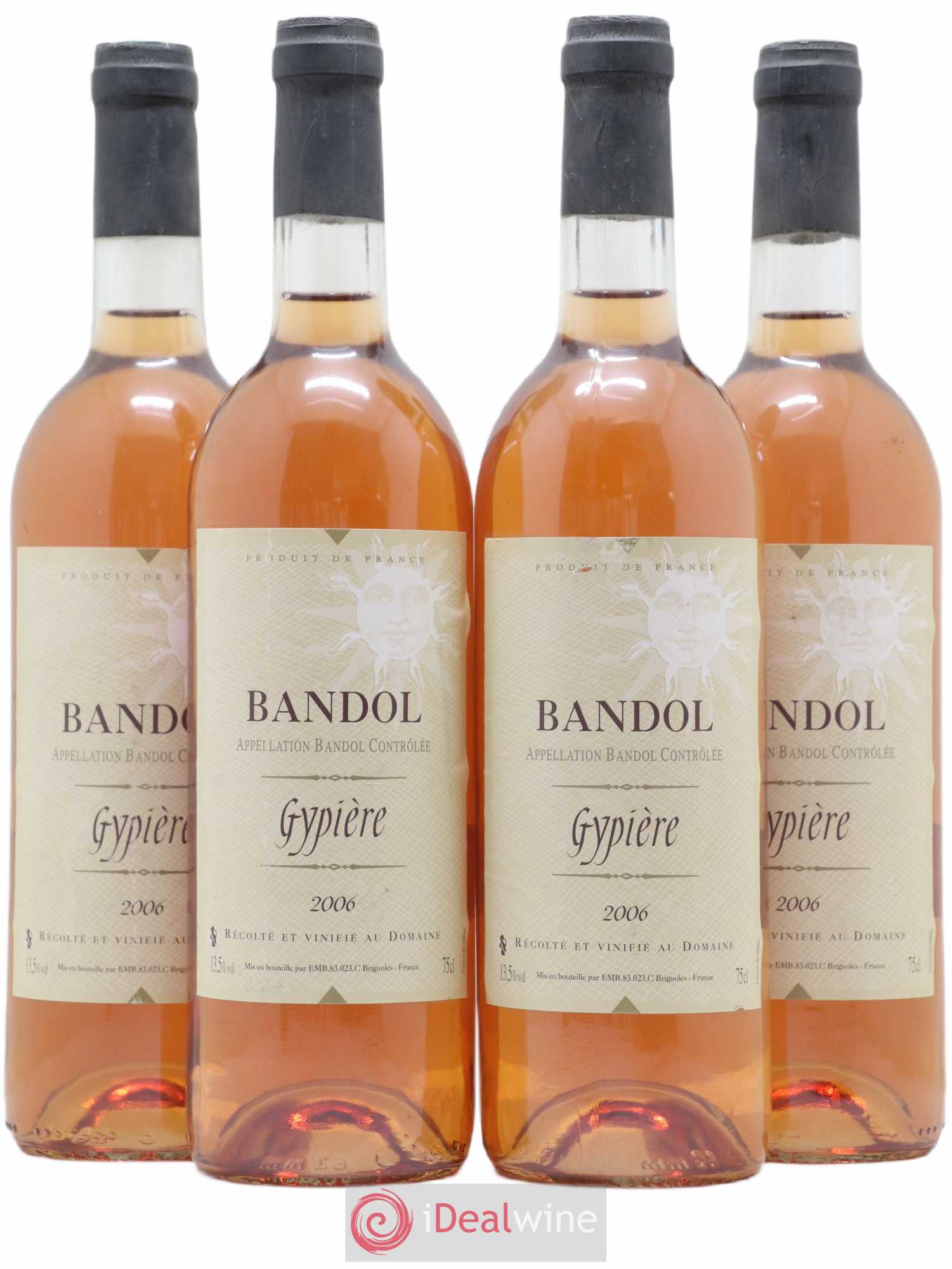 Bandol Domaine Gypière (sans prix de réserve) 2006 - Posten von 4 Flaschen - 0