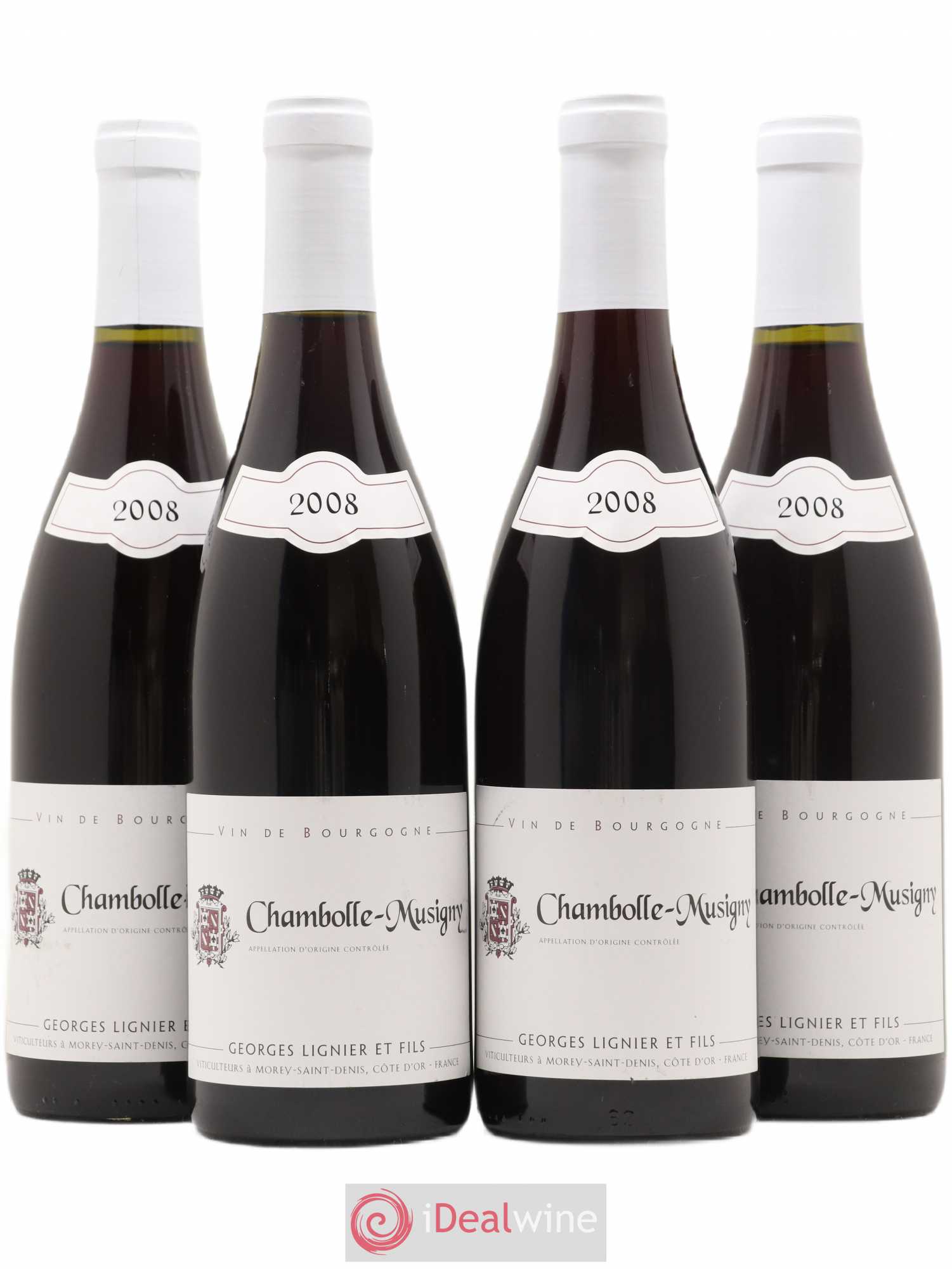 Chambolle-Musigny Georges Lignier (Domaine) 2008 - Lot de 4 bouteilles - 0