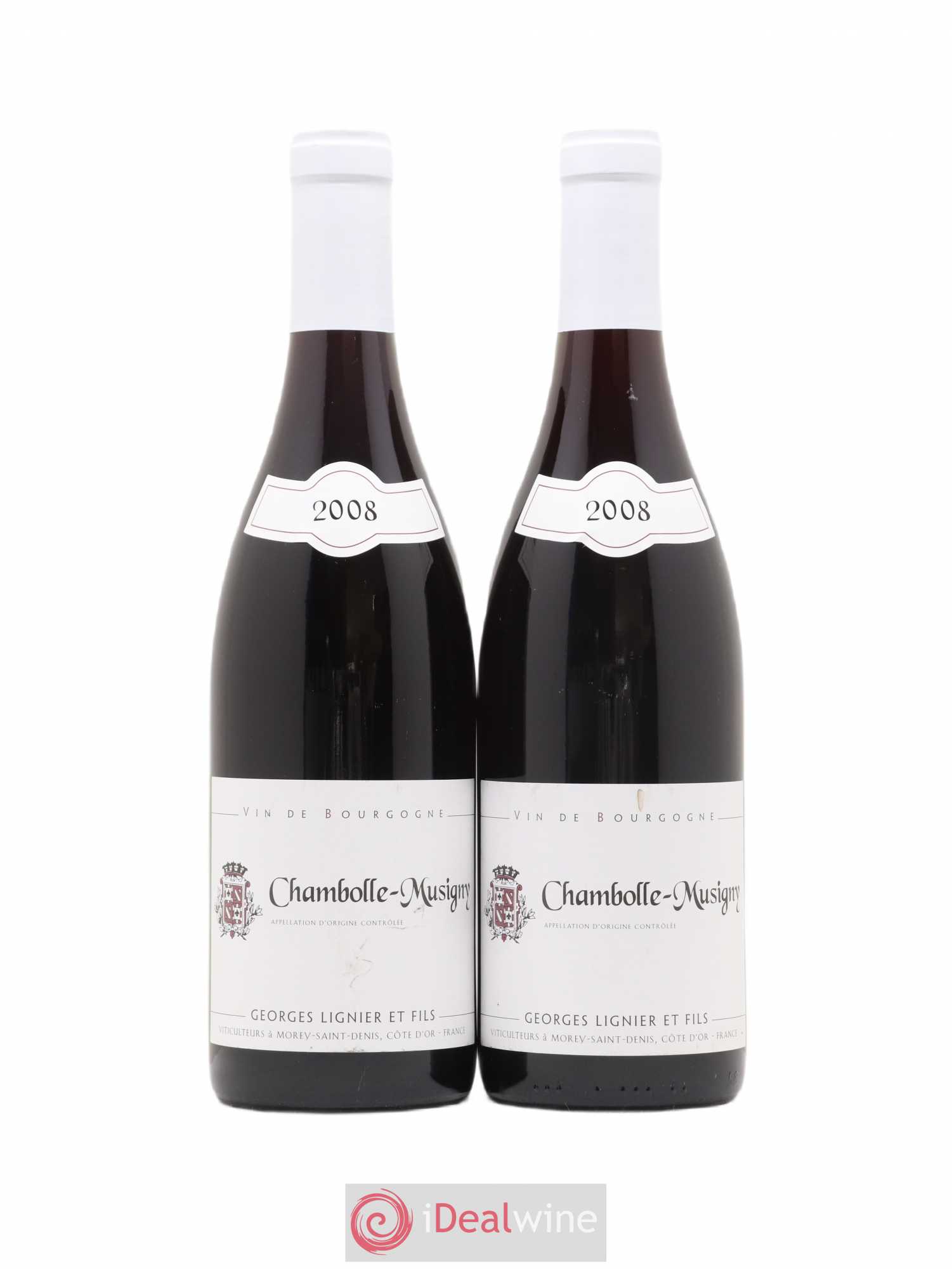 Chambolle-Musigny Georges Lignier (Domaine) 2008 - Lot de 2 bouteilles - 0