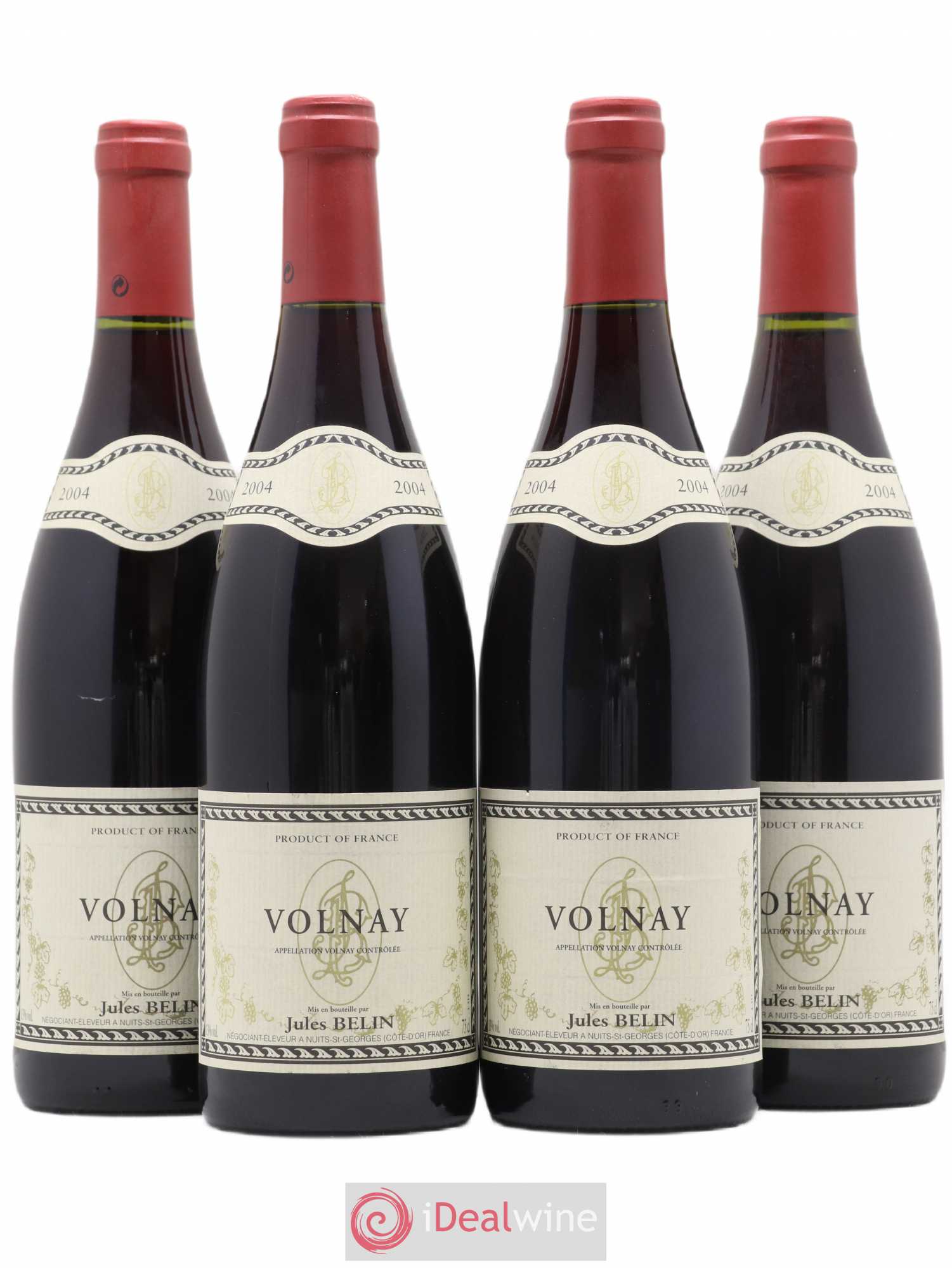 Volnay Jules Belin 2004 - Posten von 4 Flaschen - 0