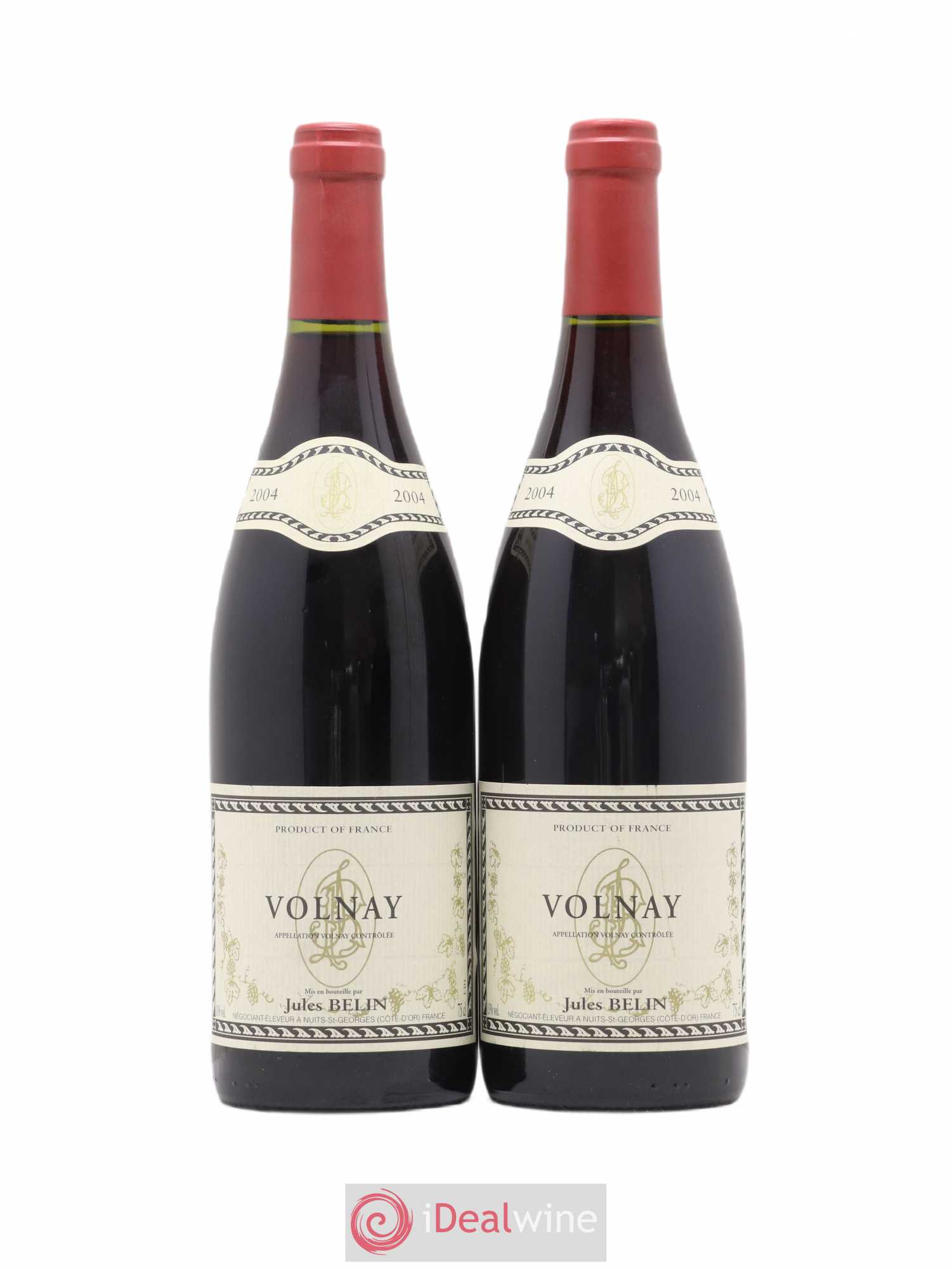 Volnay Jules Belin 2004 - Lot de 2 bouteilles - 0
