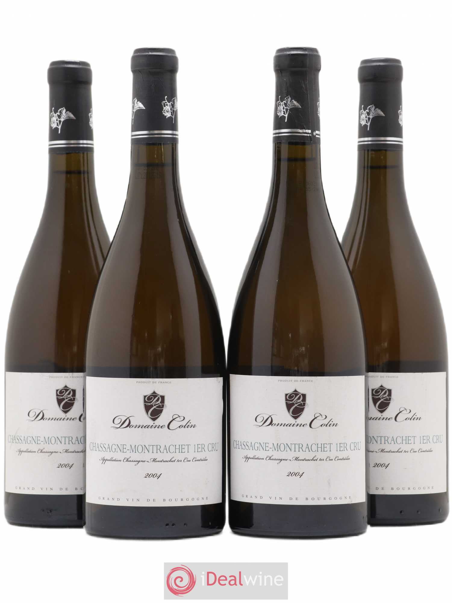 Chassagne-Montrachet 1er Cru Colin 2004 - Lot de 4 bouteilles - 0