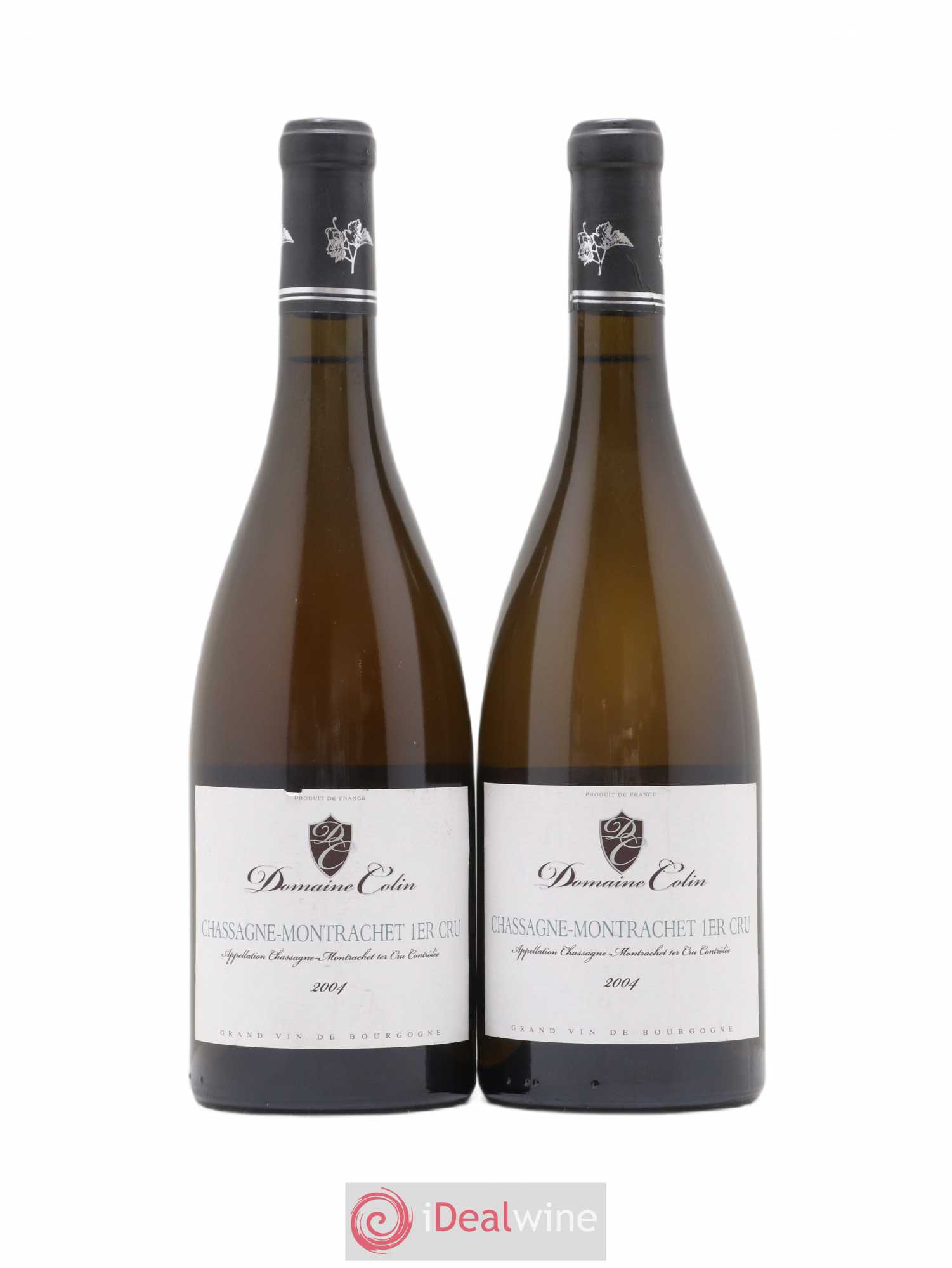 Chassagne-Montrachet 1er Cru Colin 2004 - Lot de 2 bouteilles - 0