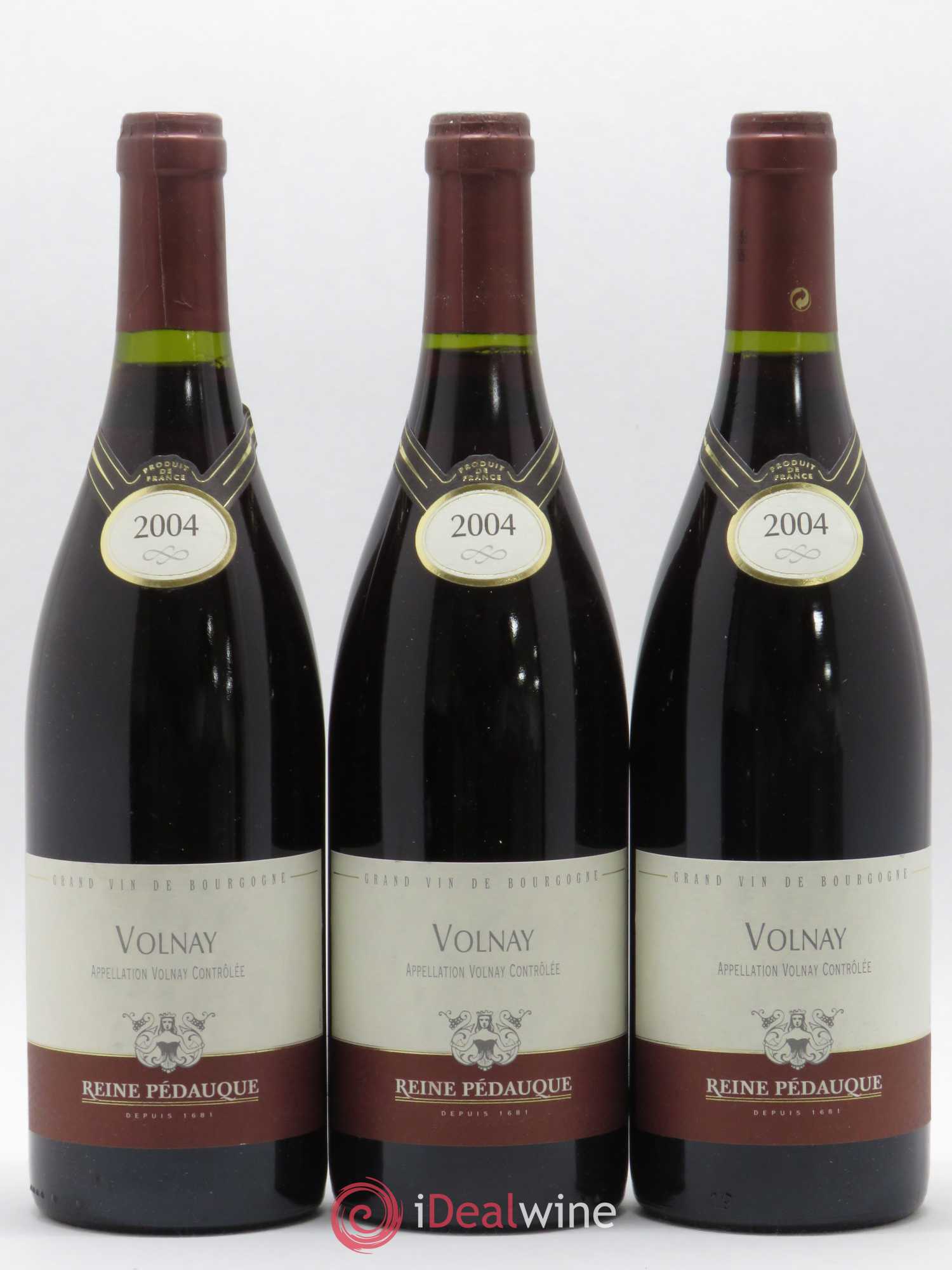 Volnay Reine Pedauque 2004 - Lot de 3 bouteilles - 0
