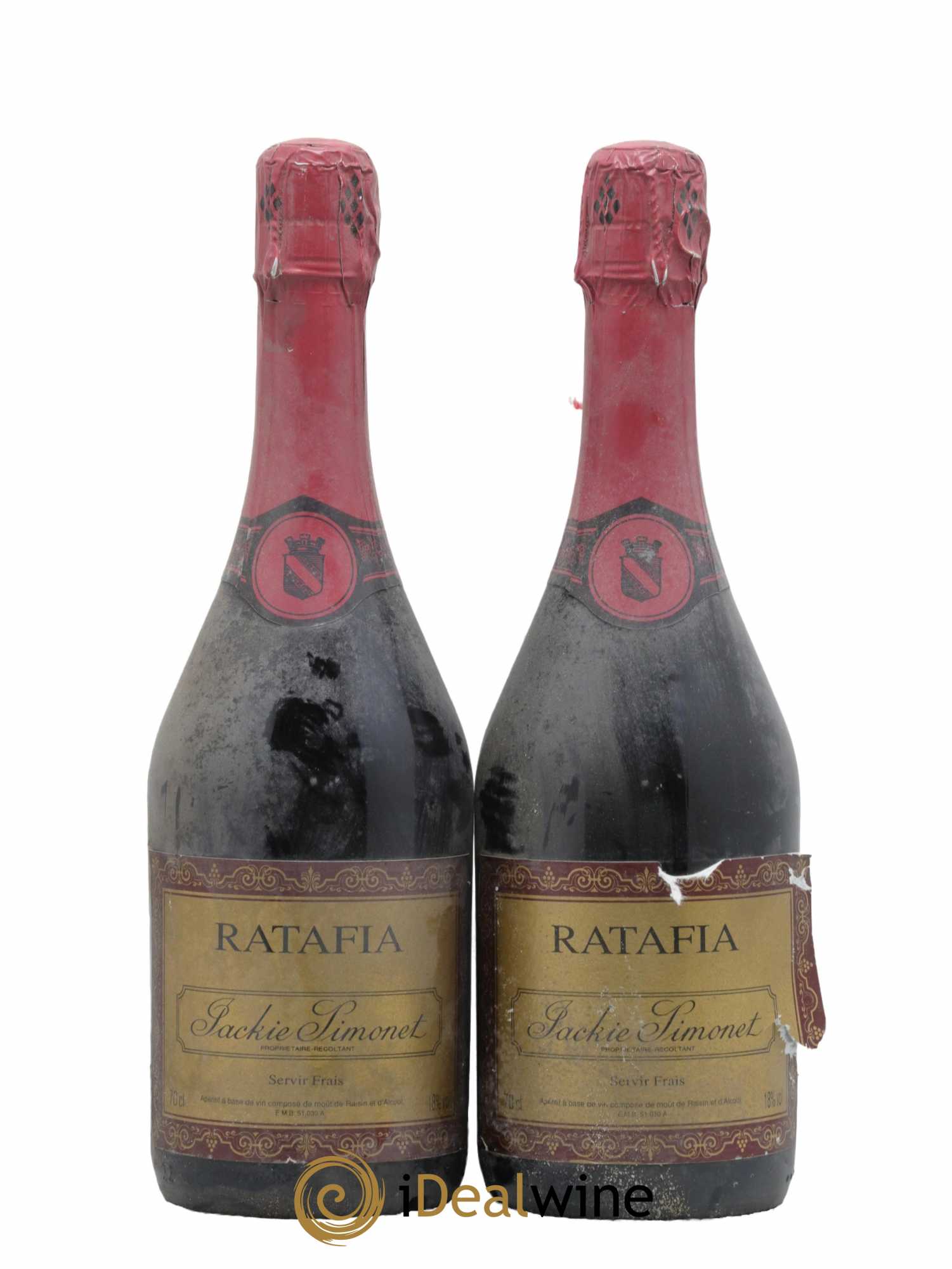 Ratafia Champagne Jackie Simonet - Lot de 2 bouteilles - 0