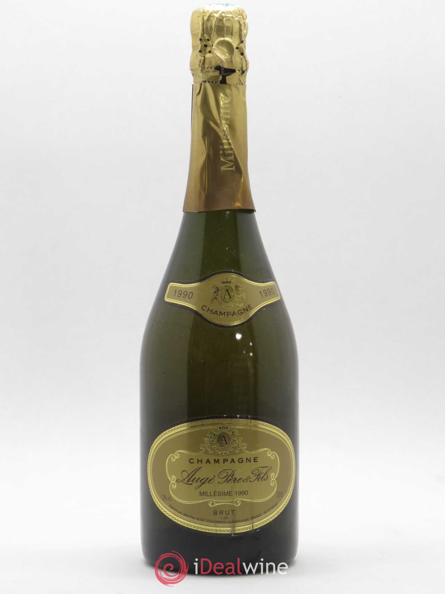 Champagne Augé 1990 - Lot de 1 bouteille - 0