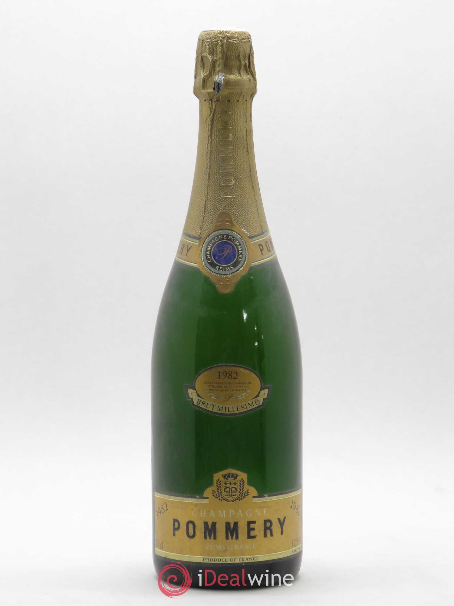 Brut Pommery 1982 - Lot de 1 bouteille - 0