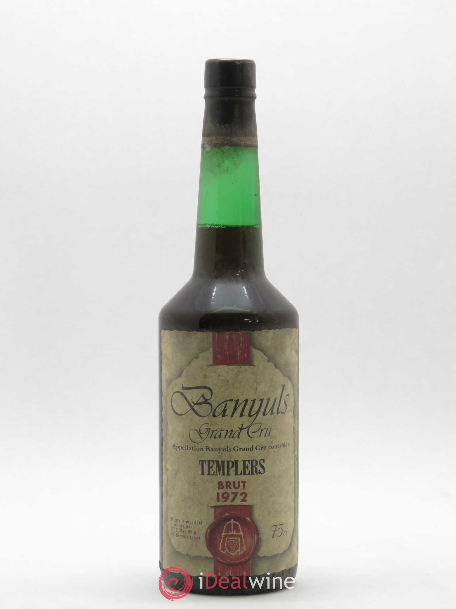 Banyuls Templiers 1972 - Posten von 1 Flasche - 0