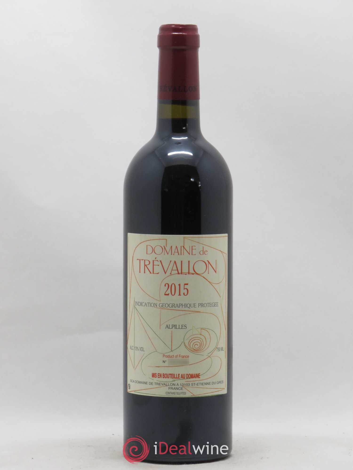 Alpilles Trévallon (Domaine de) Eloi Dürrbach 2015 - Lot de 1 bouteille - 0