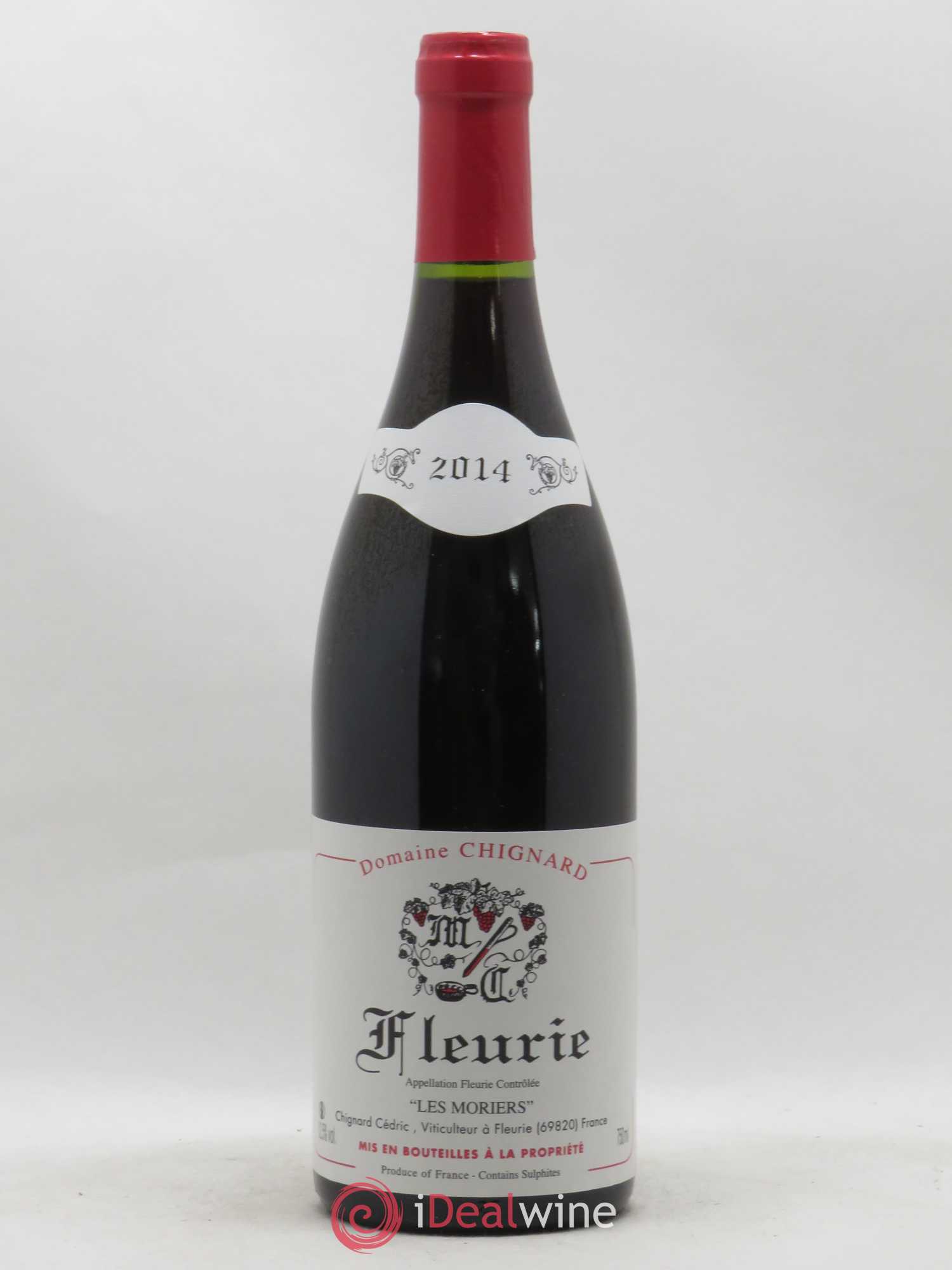 Fleurie Les Moriers Chignard (Domaine) 2014 - Lot de 1 bouteille - 0