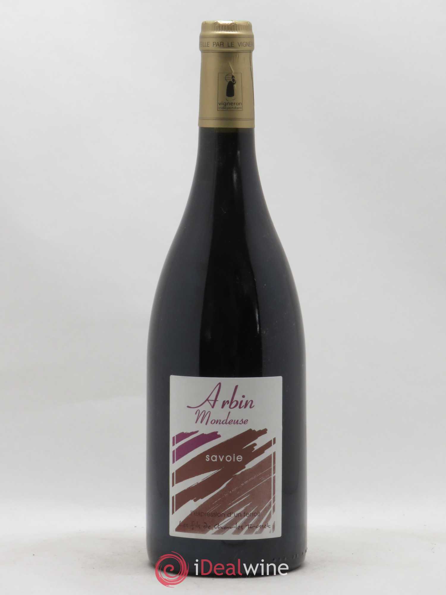 Vin de Savoie Arbin Mondeuse Prestige des Arpents Trosset 2015 - Lot de 1 bouteille - 0