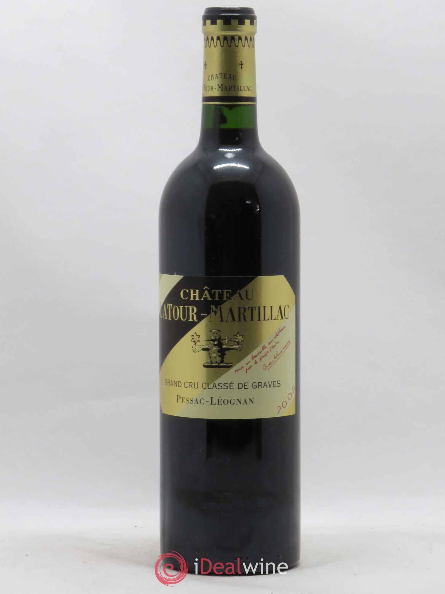 Château Latour-Martillac Cru Classé de Graves 2009 - Lot de 1 bouteille - 1