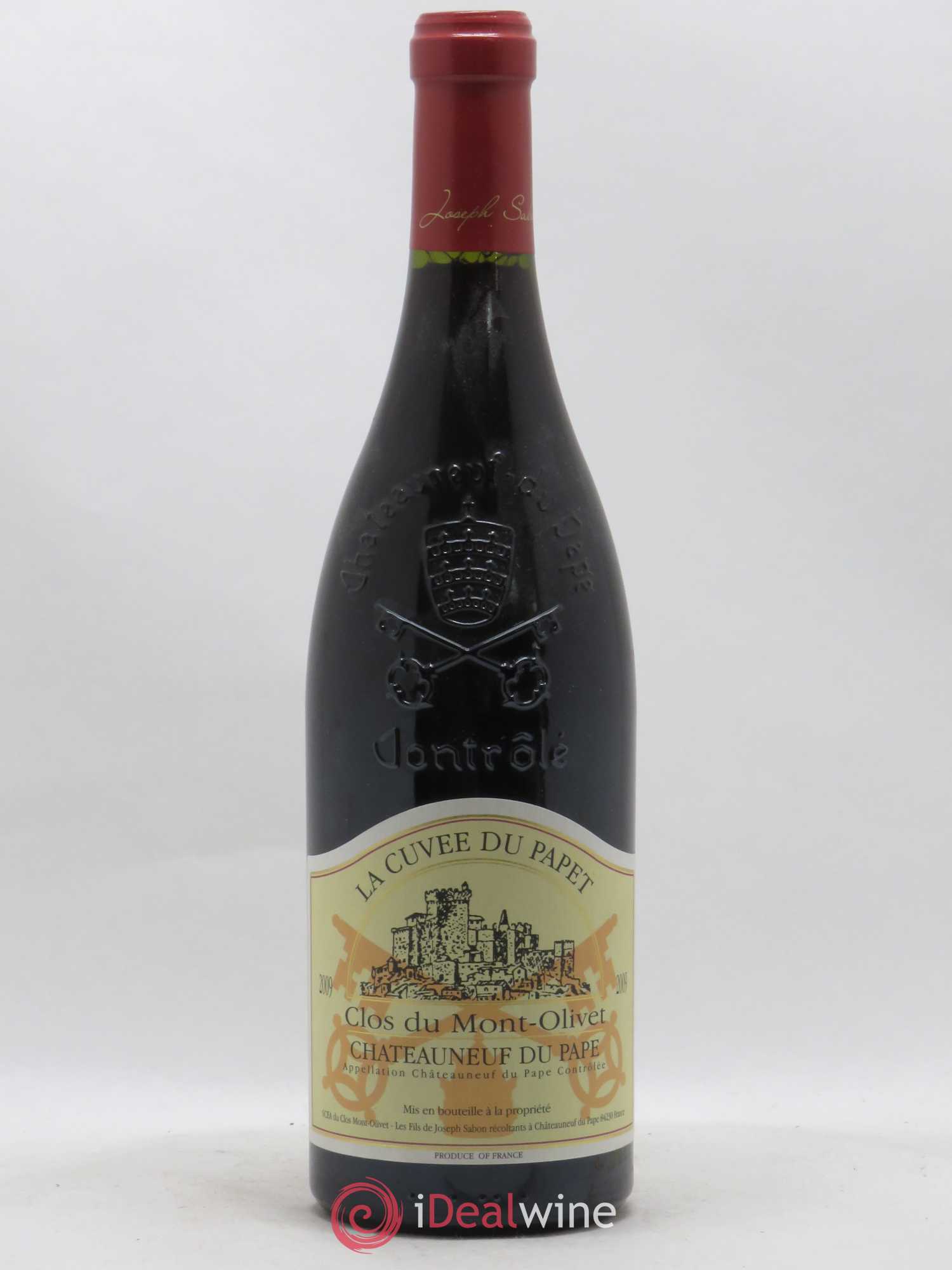 Châteauneuf-du-Pape Cuvée du Papet Clos du Mont-Olivet 2009 - Lot de 1 bouteille - 0