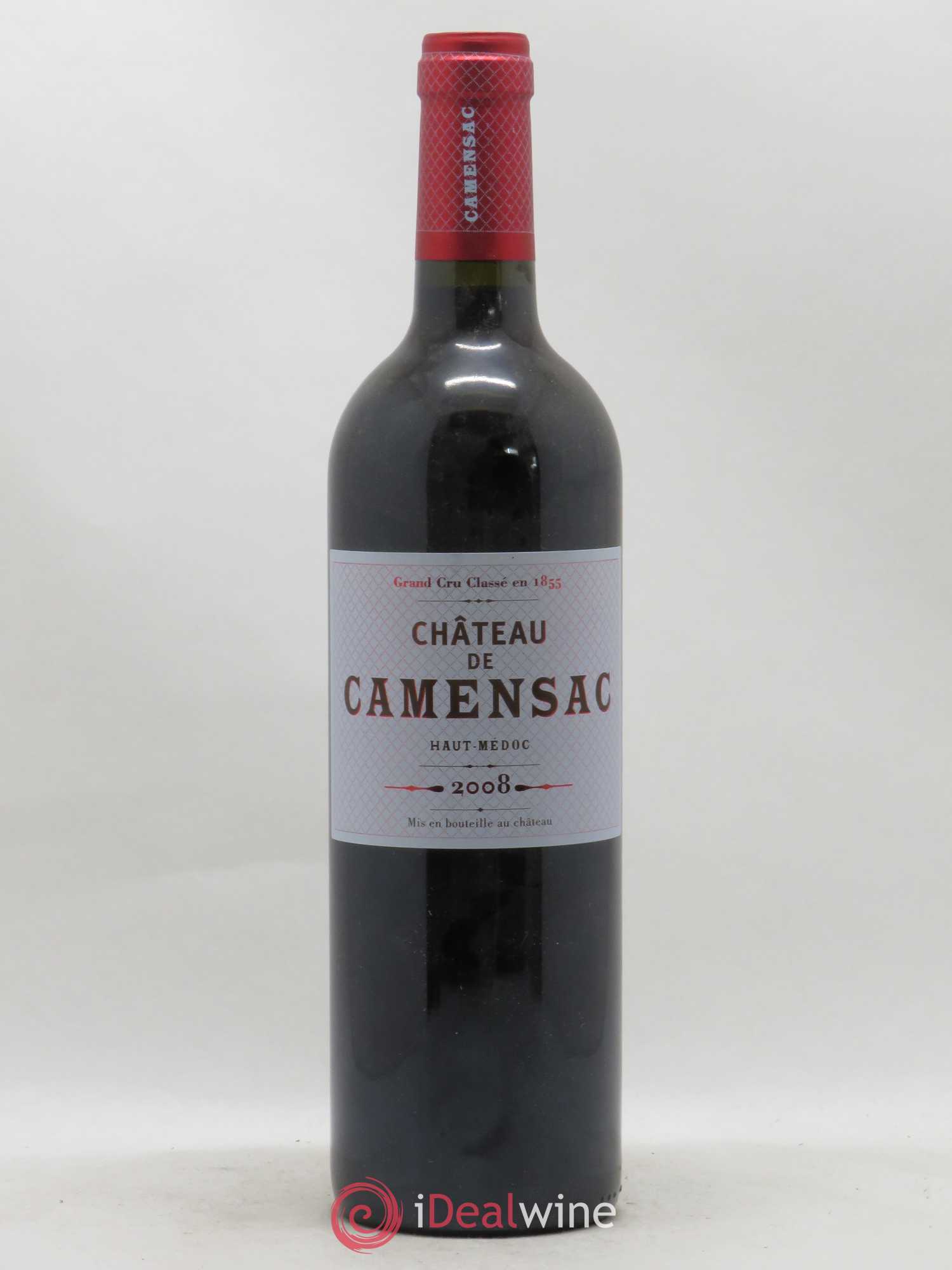 Château Camensac 5ème Grand Cru Classé 2008 - Lot de 1 bouteille - 0