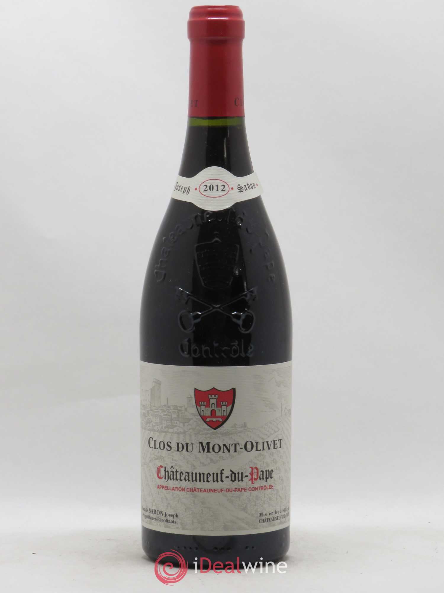 Châteauneuf-du-Pape Clos du Mont-Olivet 2012 - Lot de 1 bouteille - 0